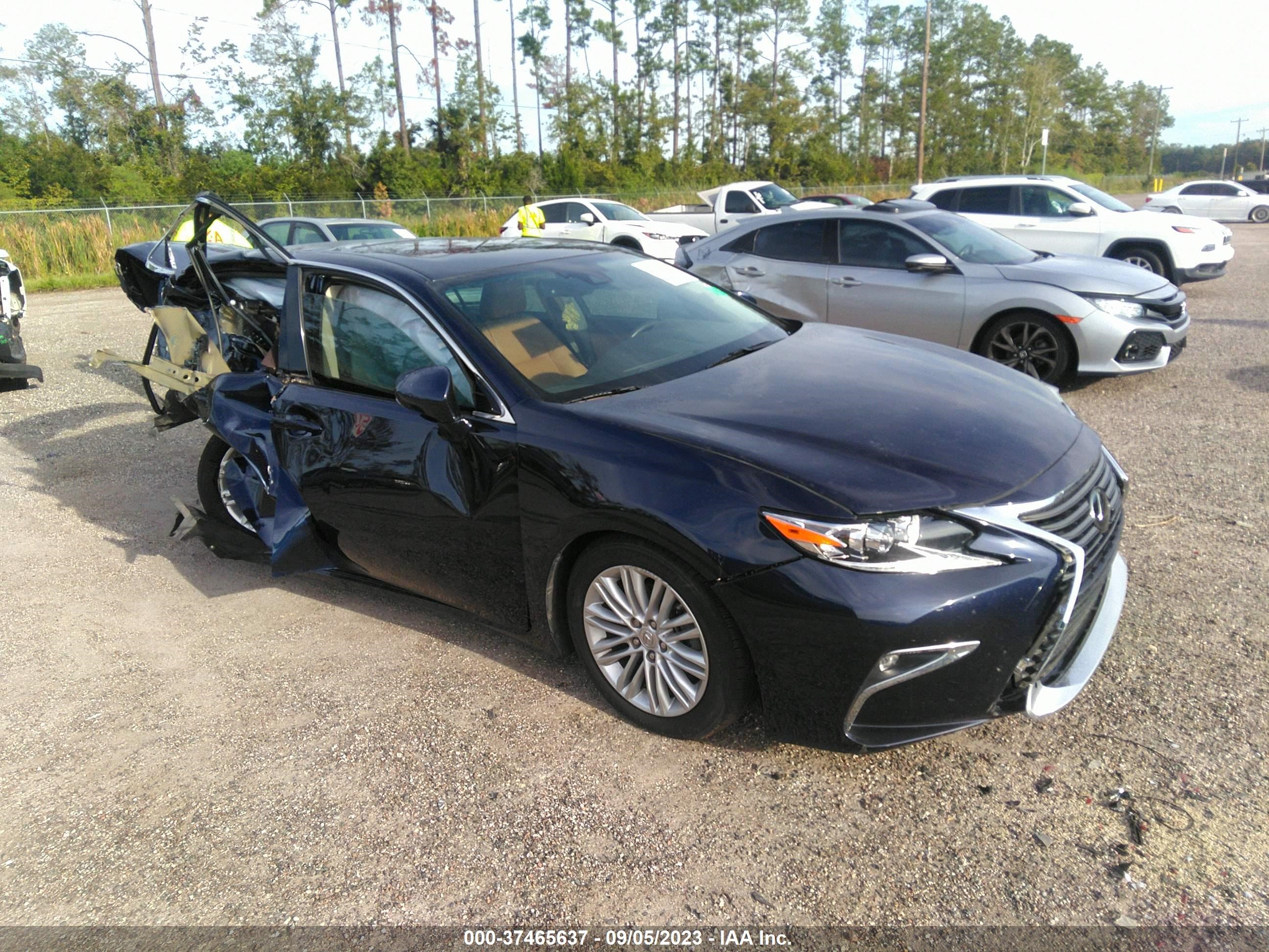 2018 Lexus Es 350 vin: 58ABK1GG8JU083526