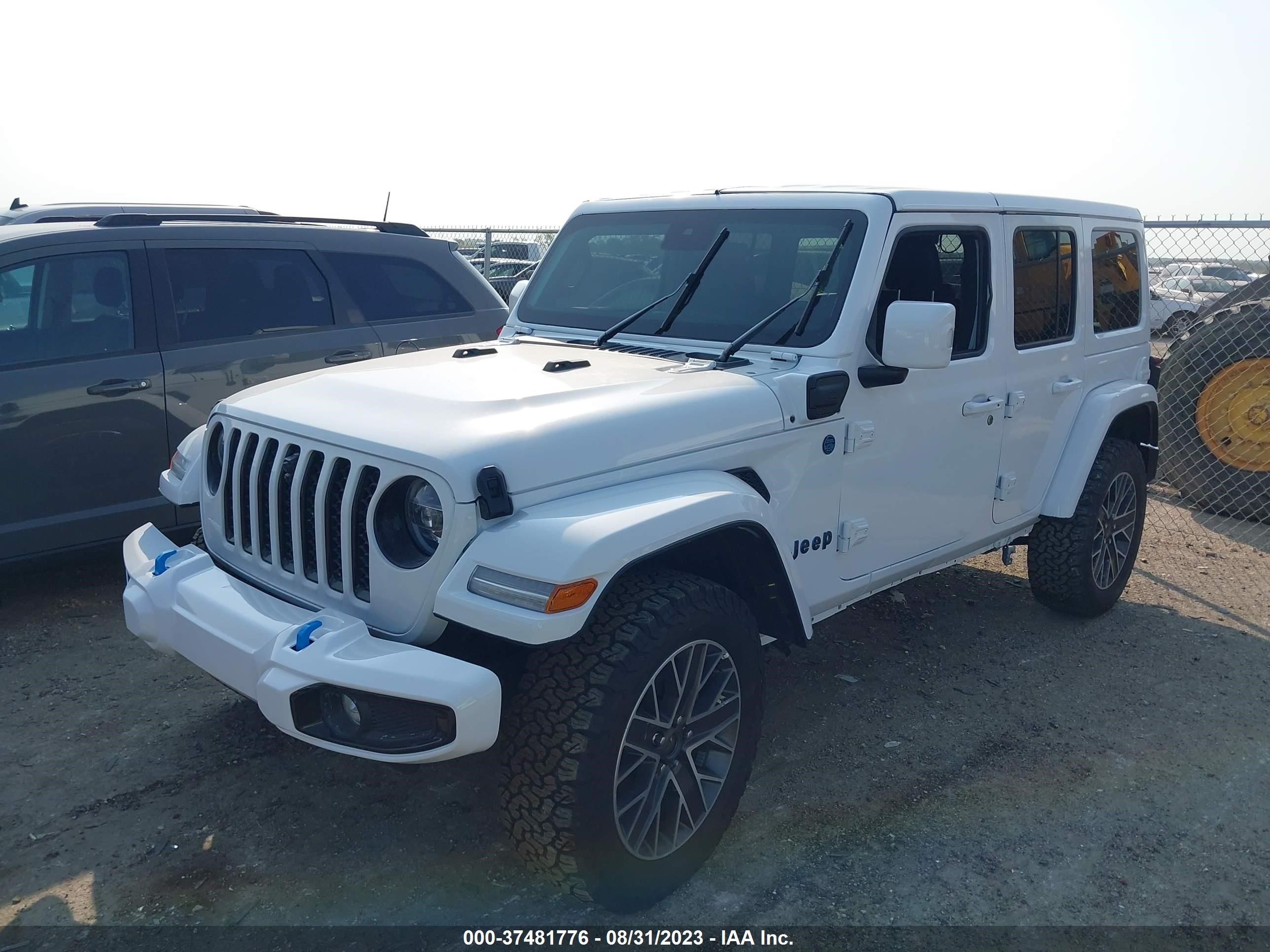 2022 Jeep Wrangler 4Xe Unlimited High Altitude vin: 1C4JJXP61NW212415