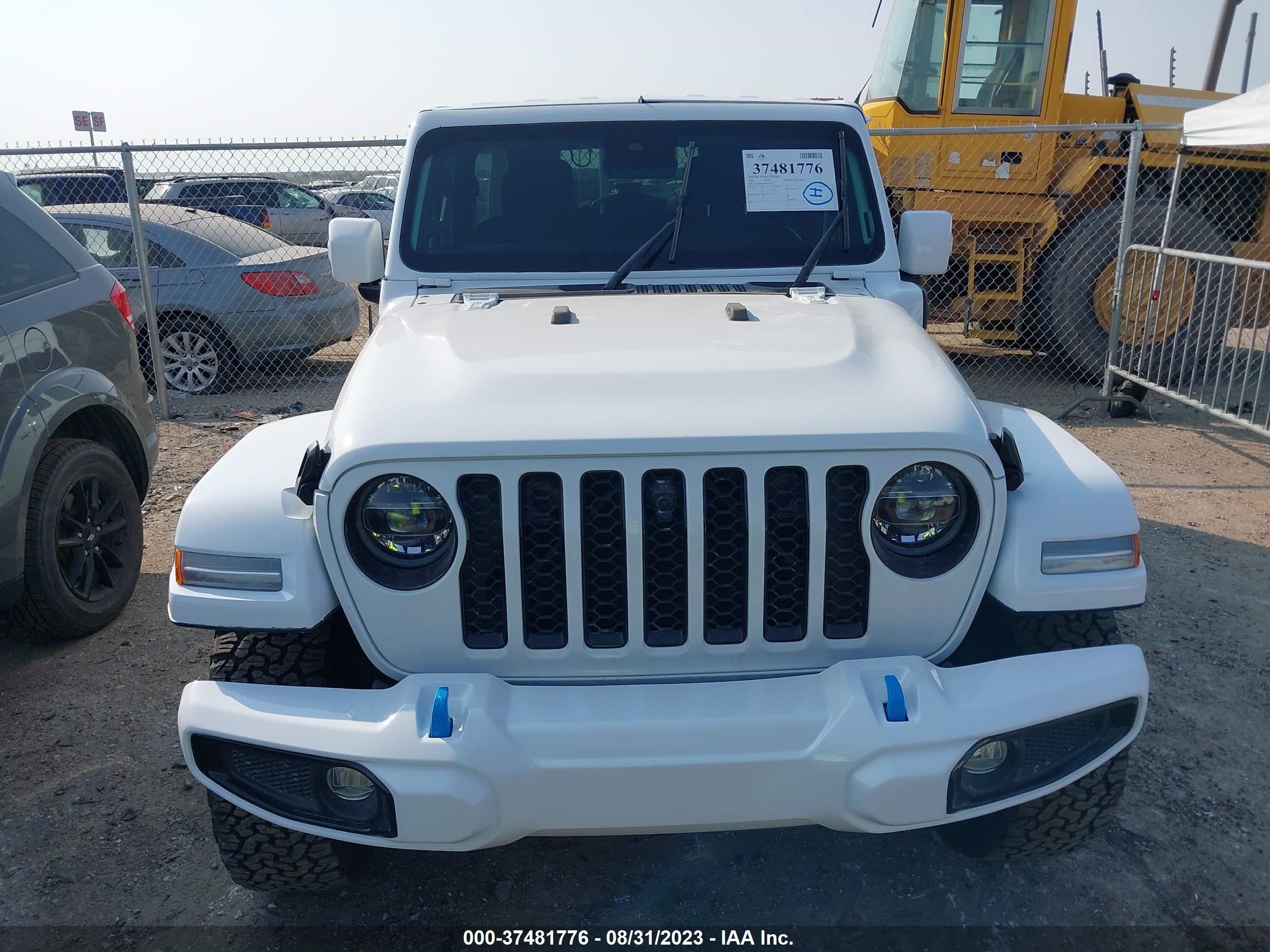 2022 Jeep Wrangler 4Xe Unlimited High Altitude vin: 1C4JJXP61NW212415