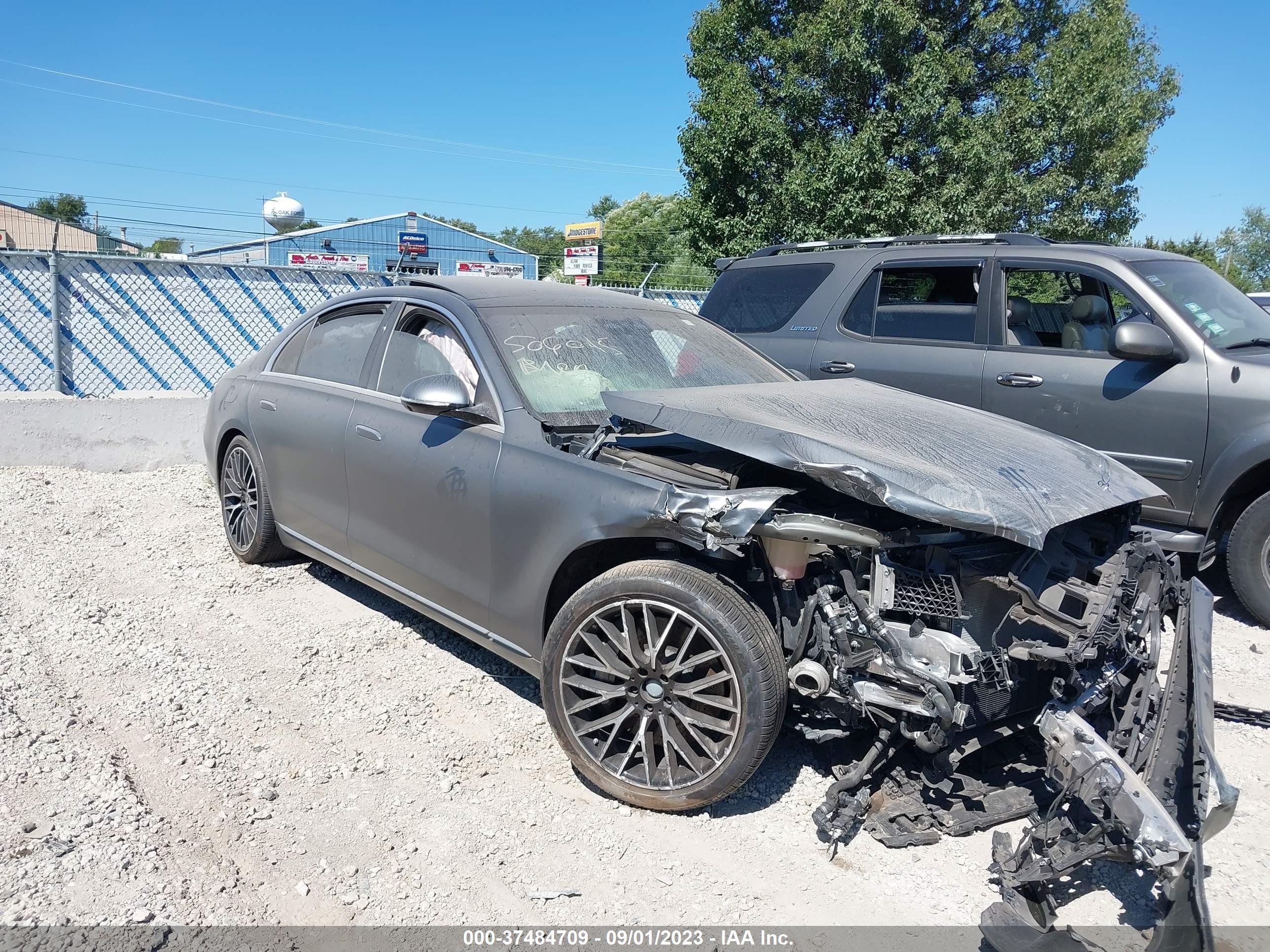 2022 Mercedes-Benz S-Class S 580 vin: W1K6G7GB4NA105136