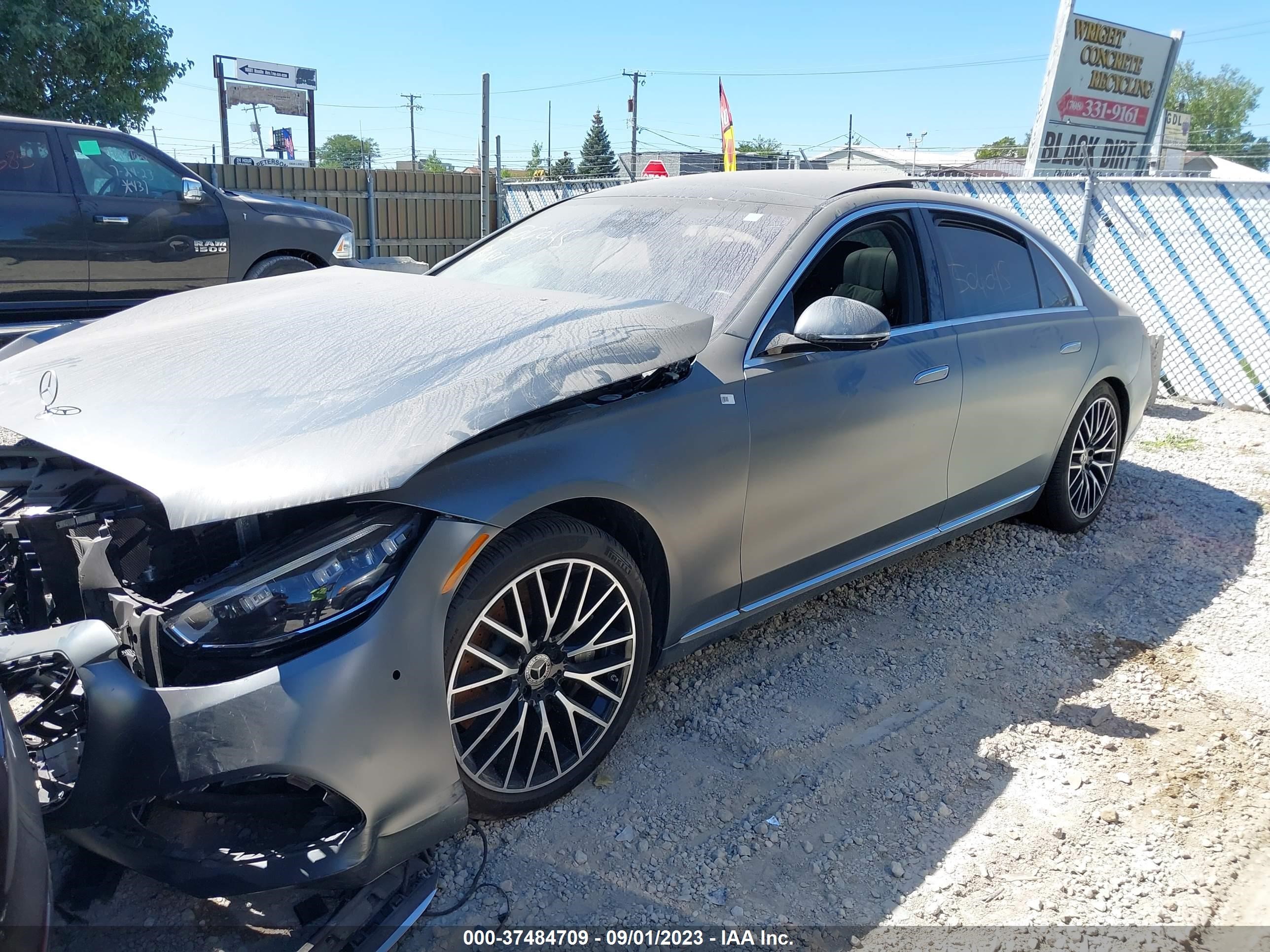 2022 Mercedes-Benz S-Class S 580 vin: W1K6G7GB4NA105136