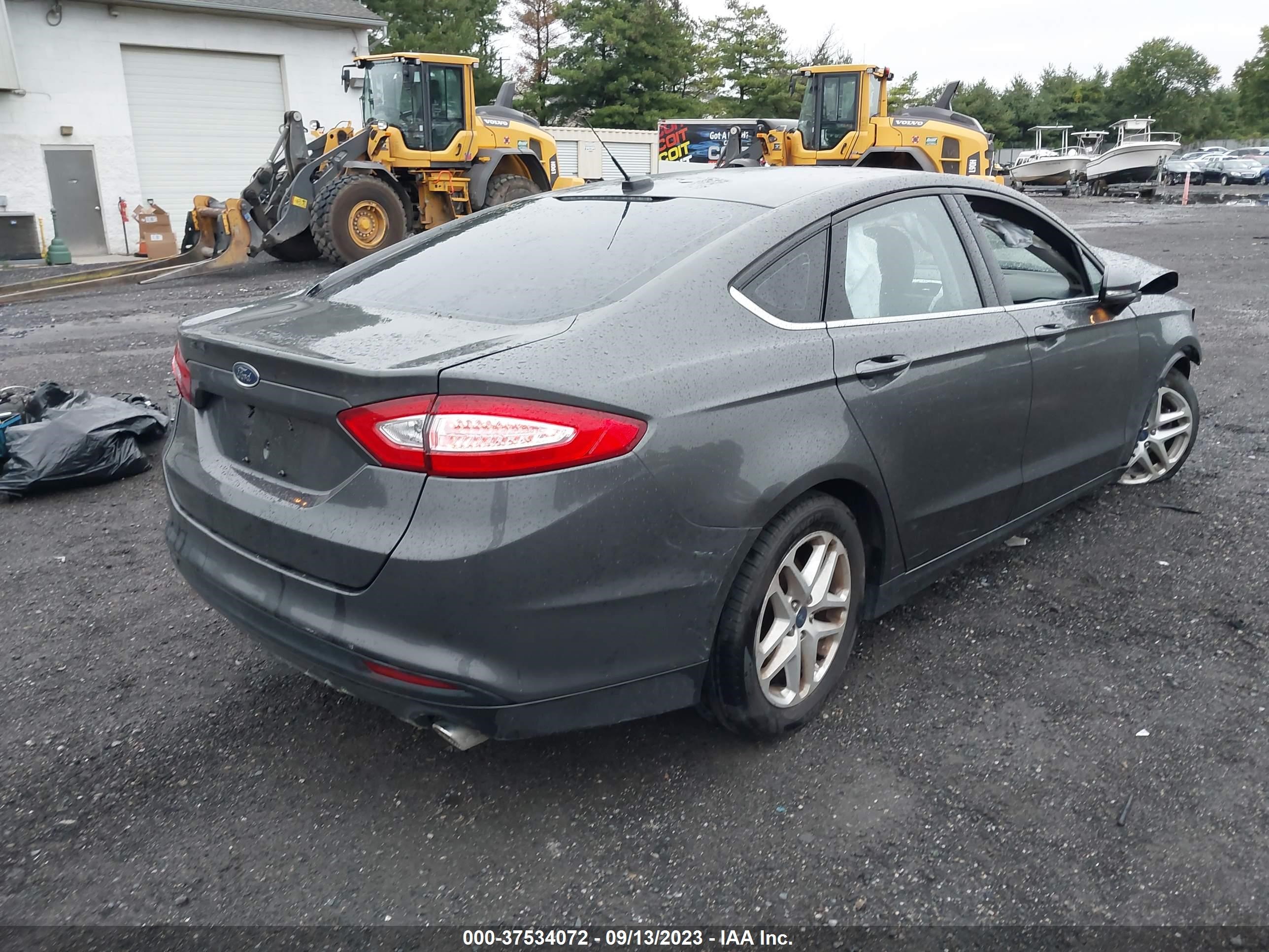 2016 Ford Fusion Se vin: 3FA6P0H76GR207726