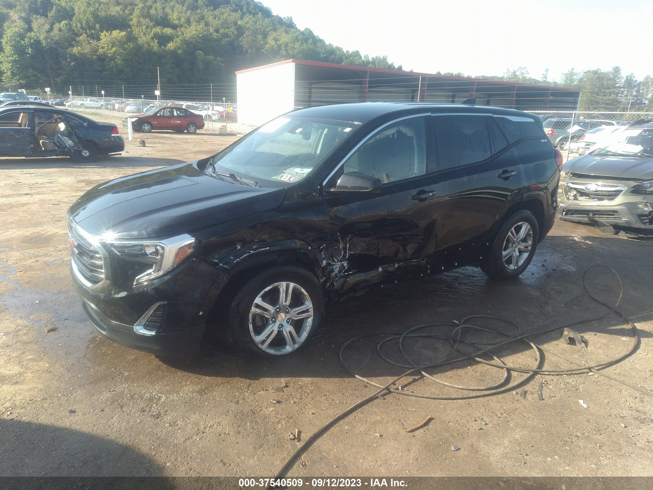 2018 GMC Terrain Sle vin: 3GKALTEV7JL391562