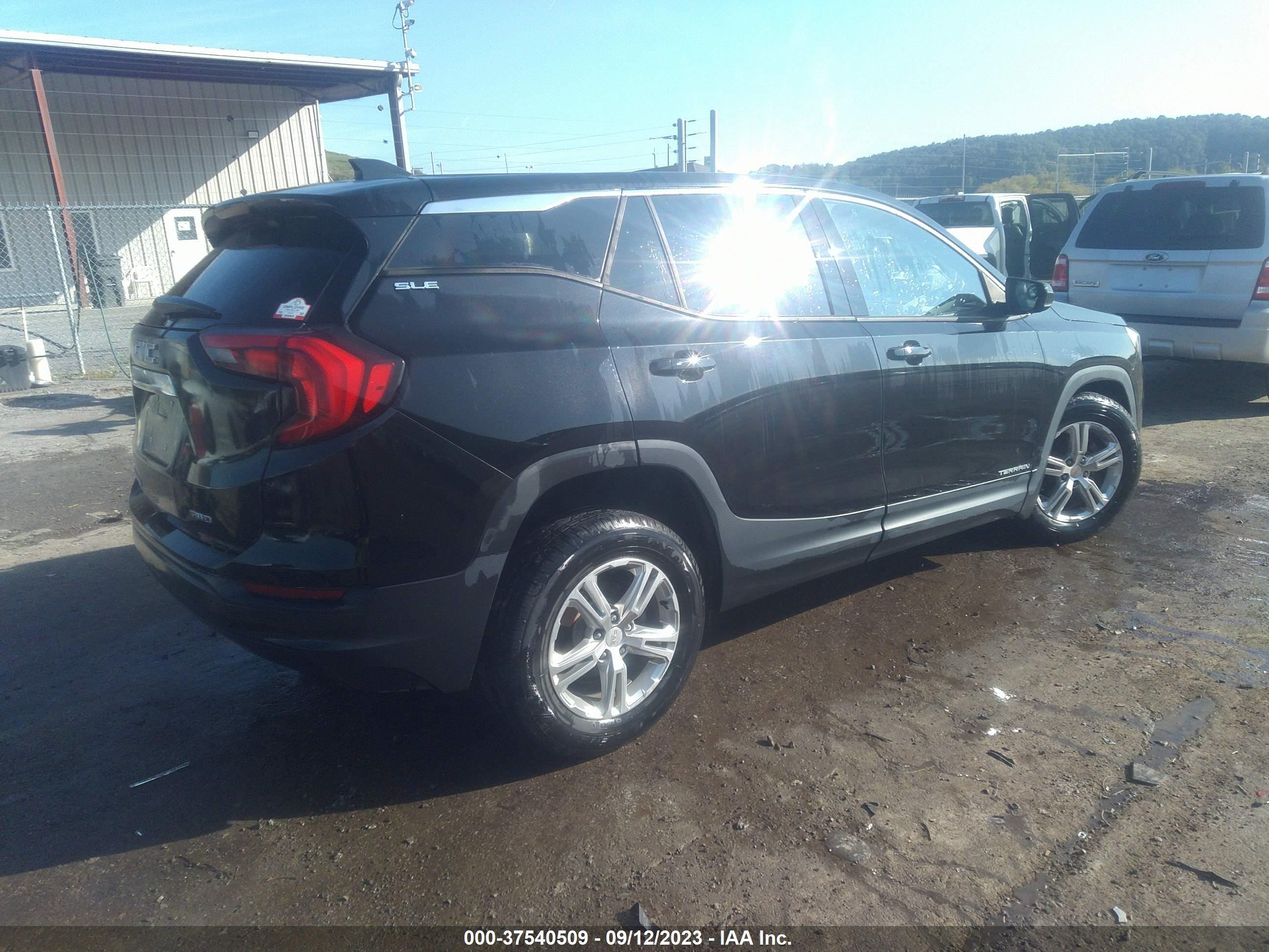 2018 GMC Terrain Sle vin: 3GKALTEV7JL391562