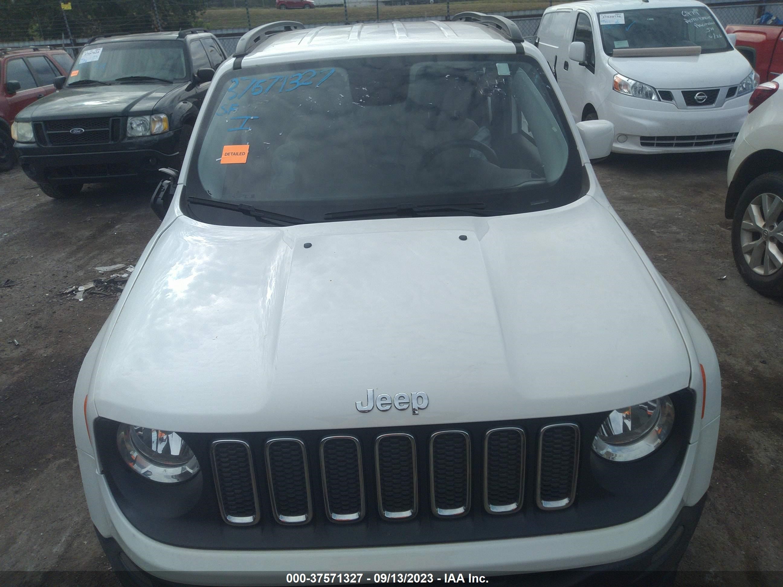 2017 Jeep Renegade Latitude Fwd vin: ZACCJABB0HPG52525