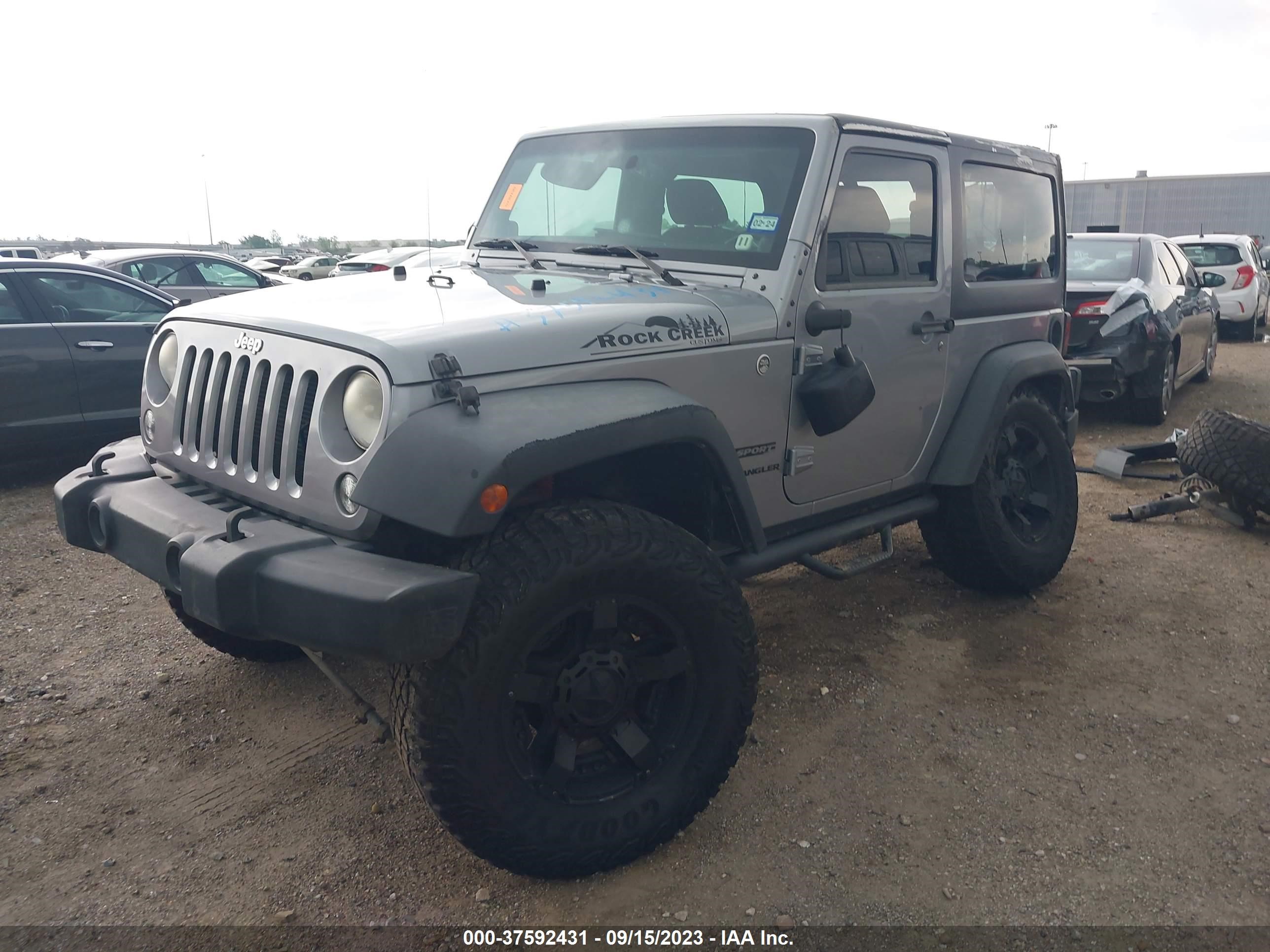 2014 Jeep Wrangler Sport vin: 1C4AJWAG0EL264910