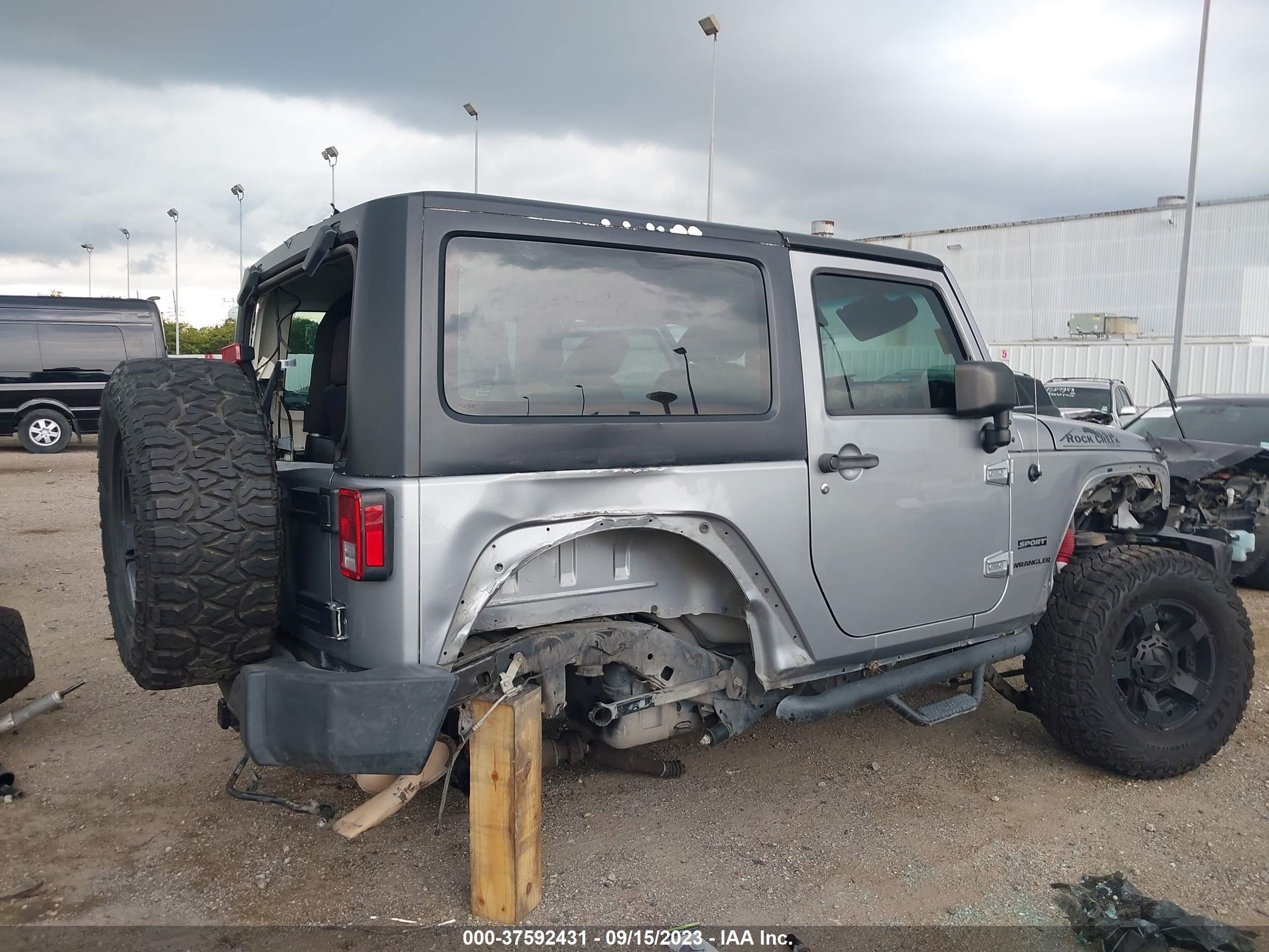 2014 Jeep Wrangler Sport vin: 1C4AJWAG0EL264910