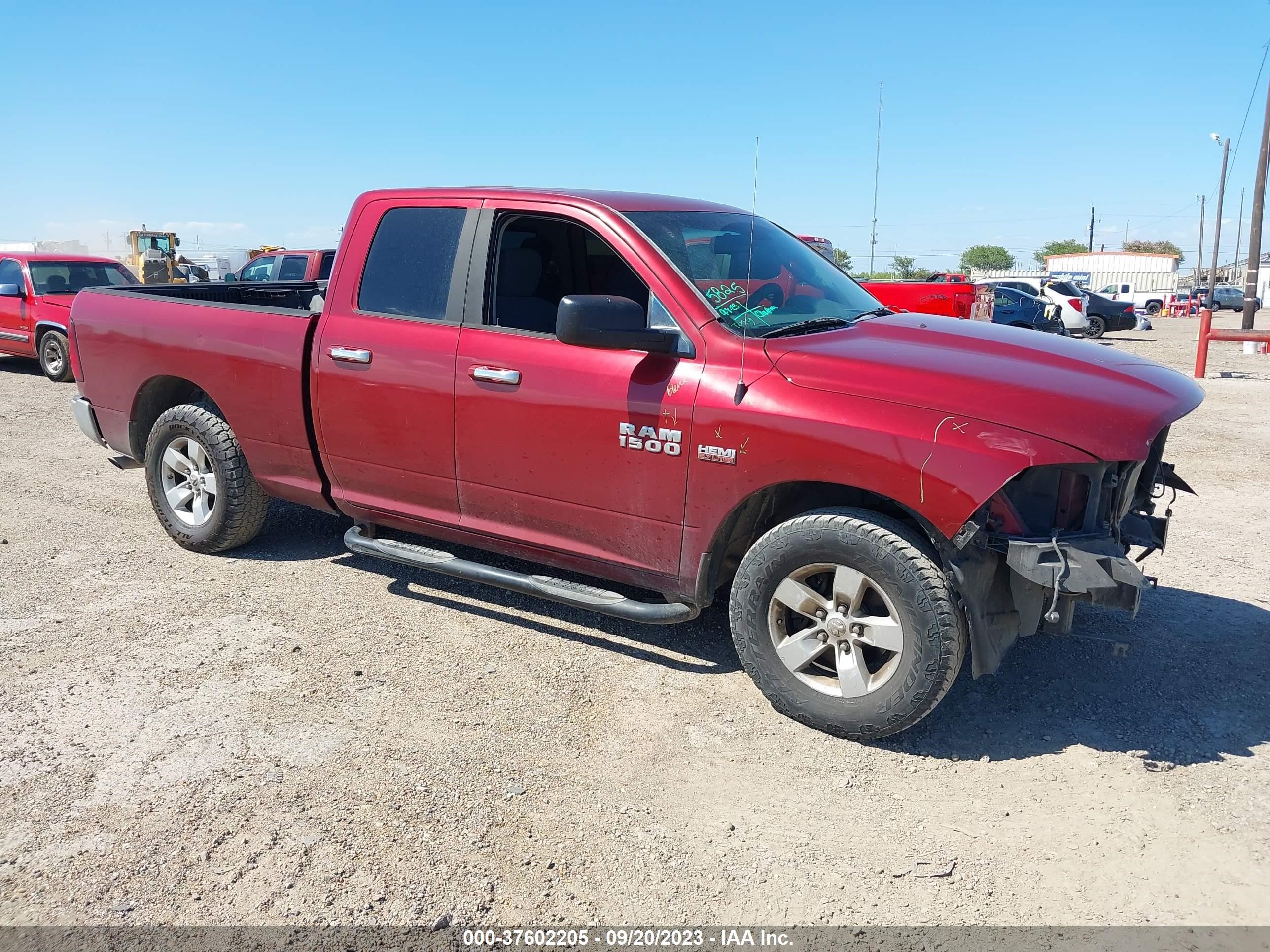 2014 Ram 1500 Slt/Big Horn vin: 1C6RR6GT5ES278041