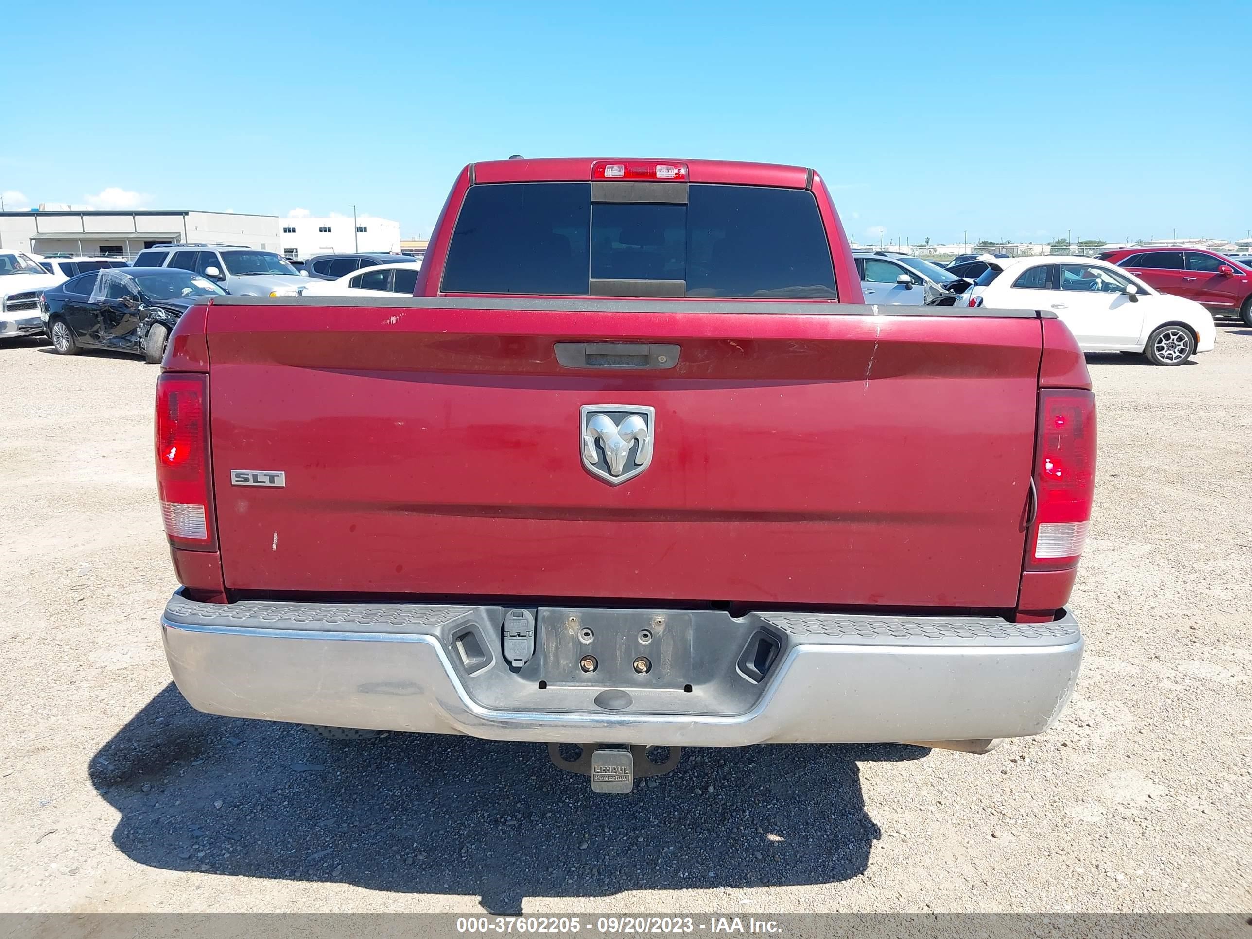 2014 Ram 1500 Slt/Big Horn vin: 1C6RR6GT5ES278041