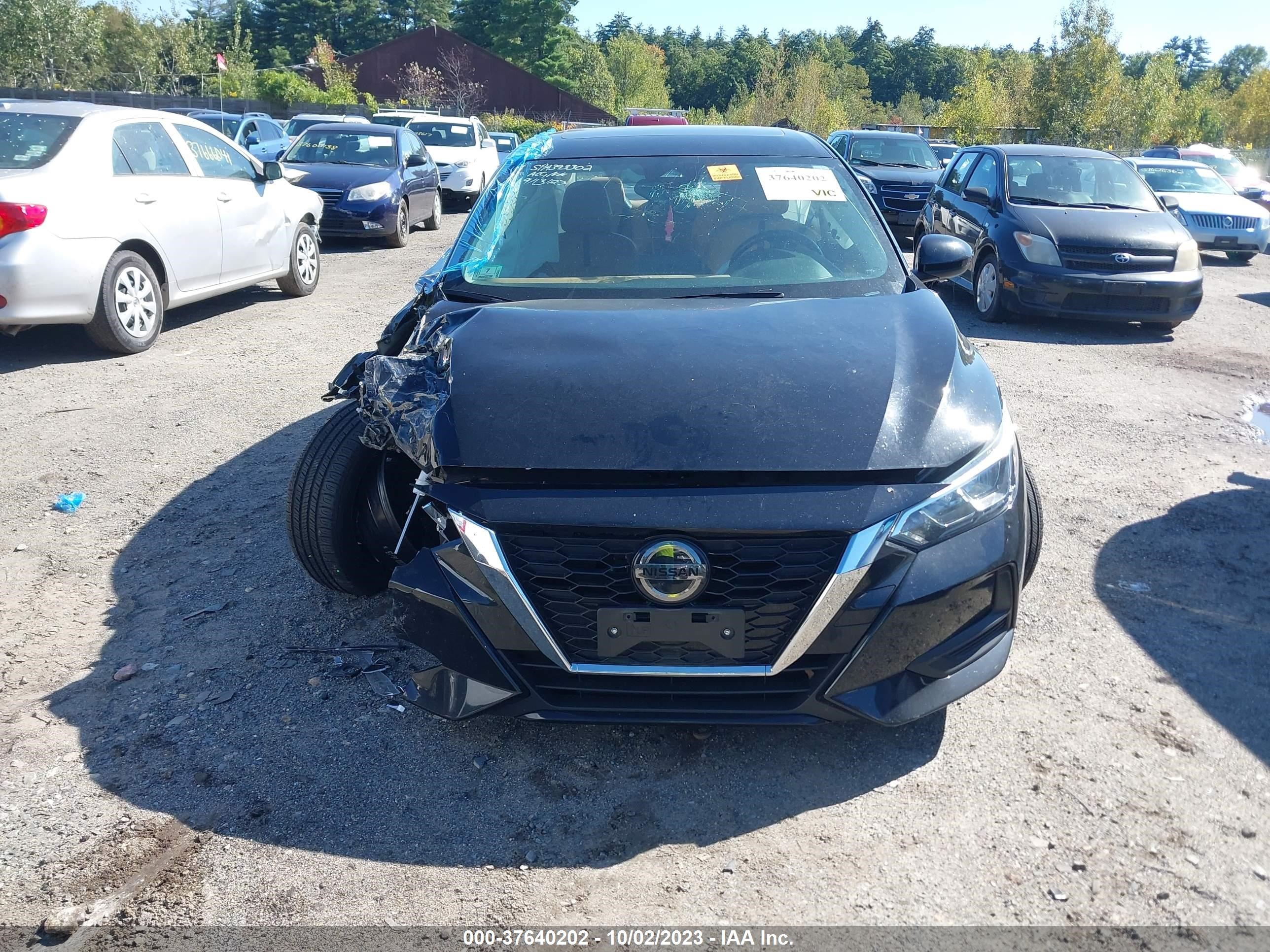 2021 Nissan Sentra Sv Xtronic Cvt vin: 3N1AB8CV7MY207830