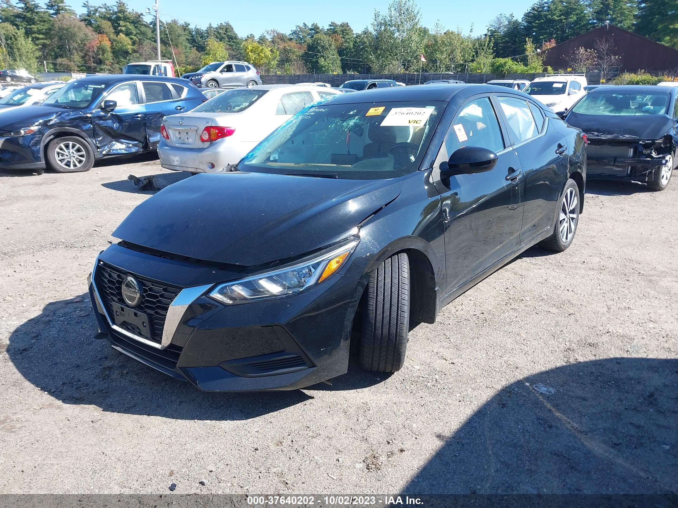 2021 Nissan Sentra Sv Xtronic Cvt vin: 3N1AB8CV7MY207830