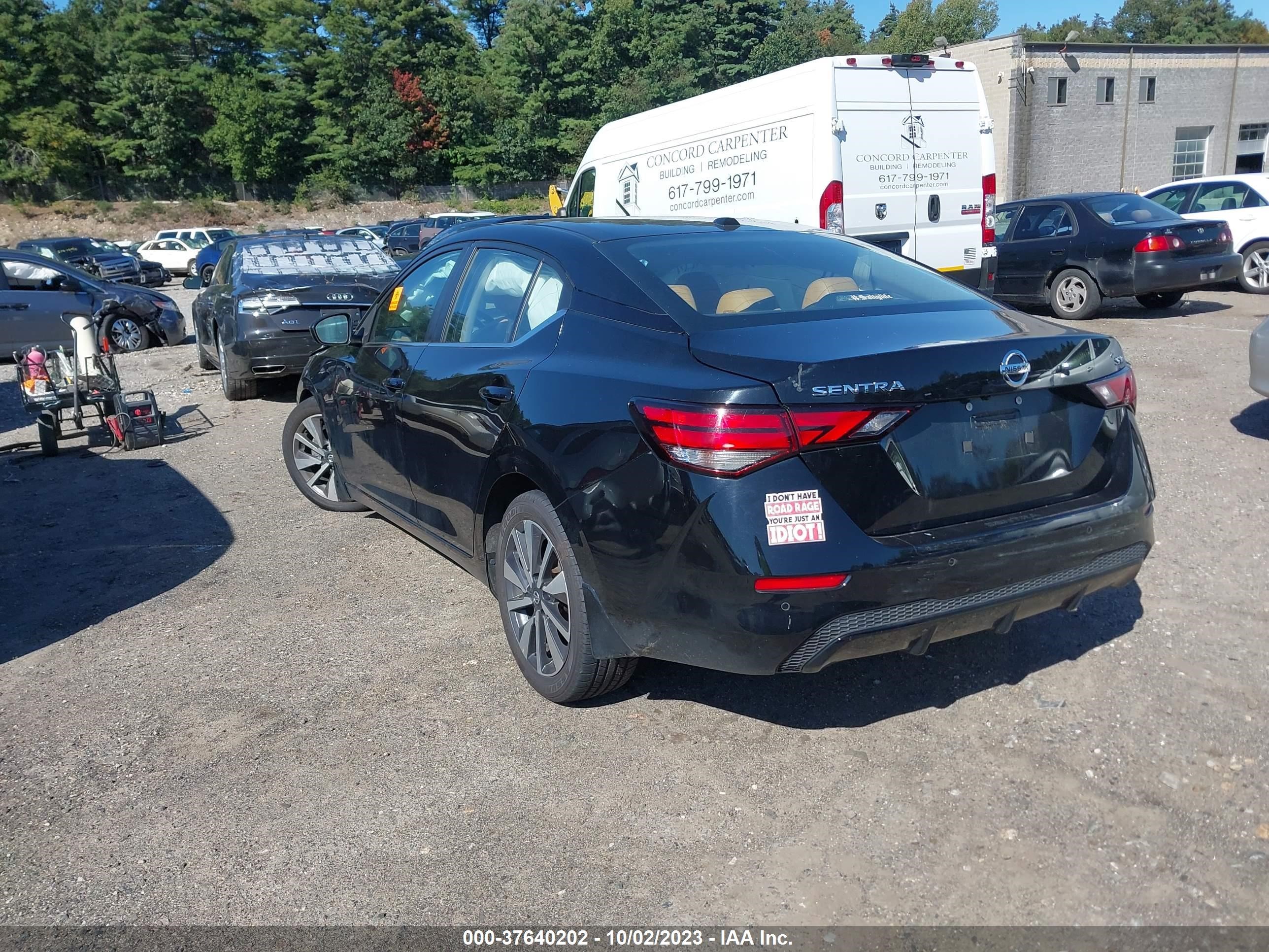 2021 Nissan Sentra Sv Xtronic Cvt vin: 3N1AB8CV7MY207830