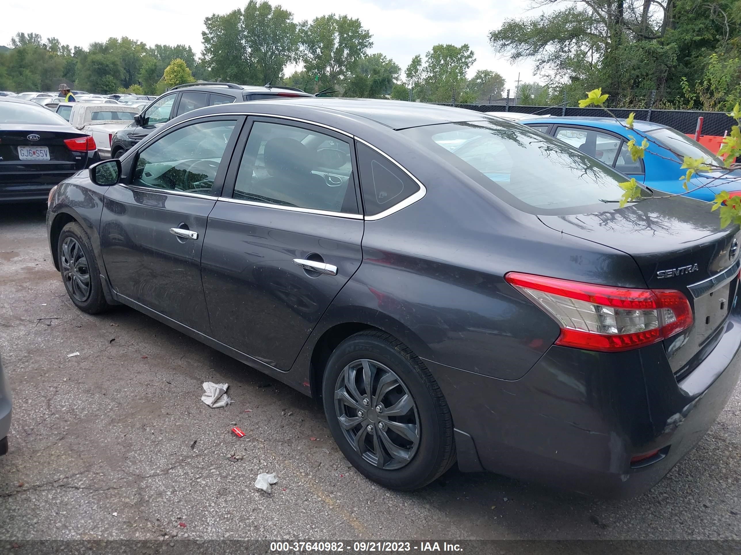 2014 Nissan Sentra Fe+ S/Fe+ Sv/S/Sv/Sr/Sl vin: 3N1AB7AP6EY215384