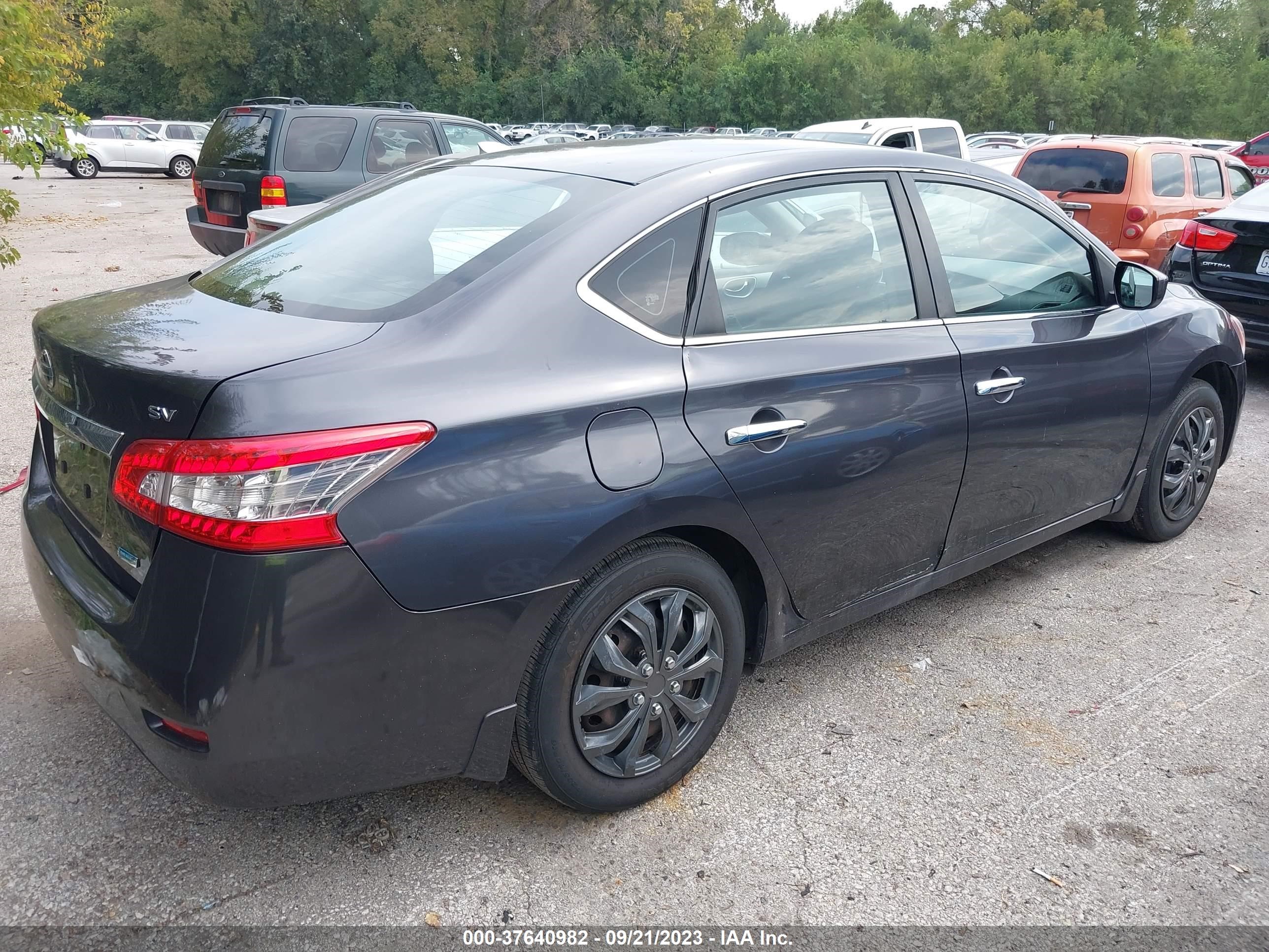 2014 Nissan Sentra Fe+ S/Fe+ Sv/S/Sv/Sr/Sl vin: 3N1AB7AP6EY215384