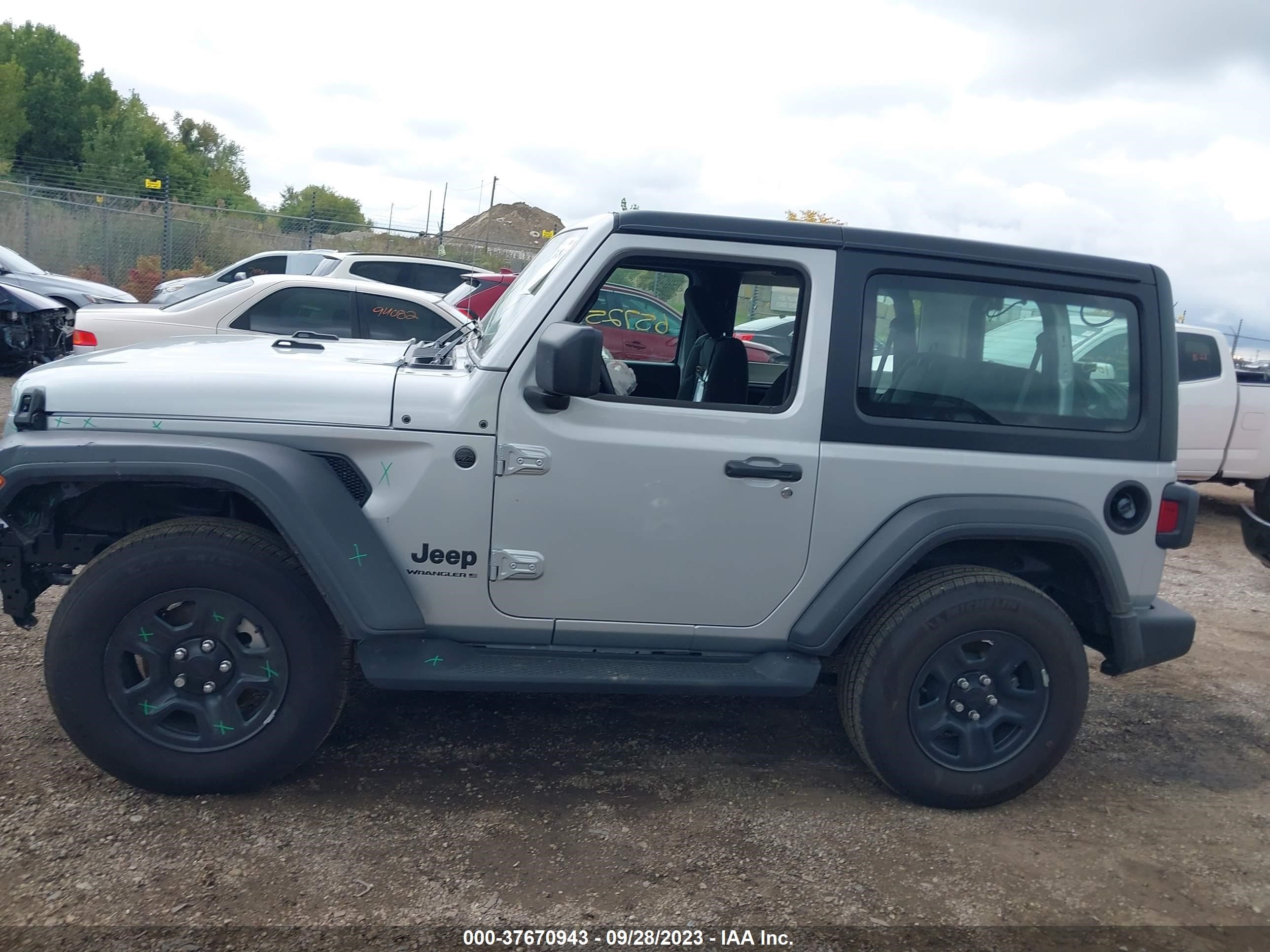 2023 Jeep Wrangler Sport vin: 1C4HJXAGXPW672899