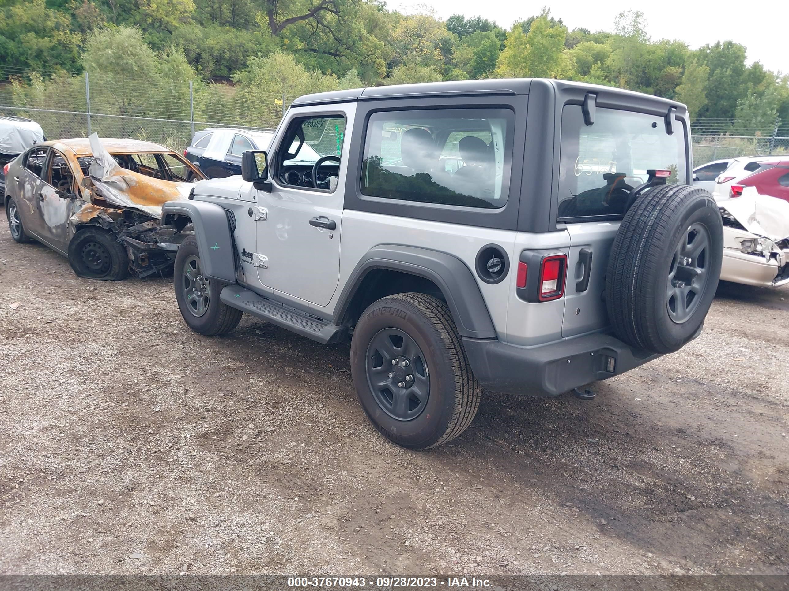 2023 Jeep Wrangler Sport vin: 1C4HJXAGXPW672899