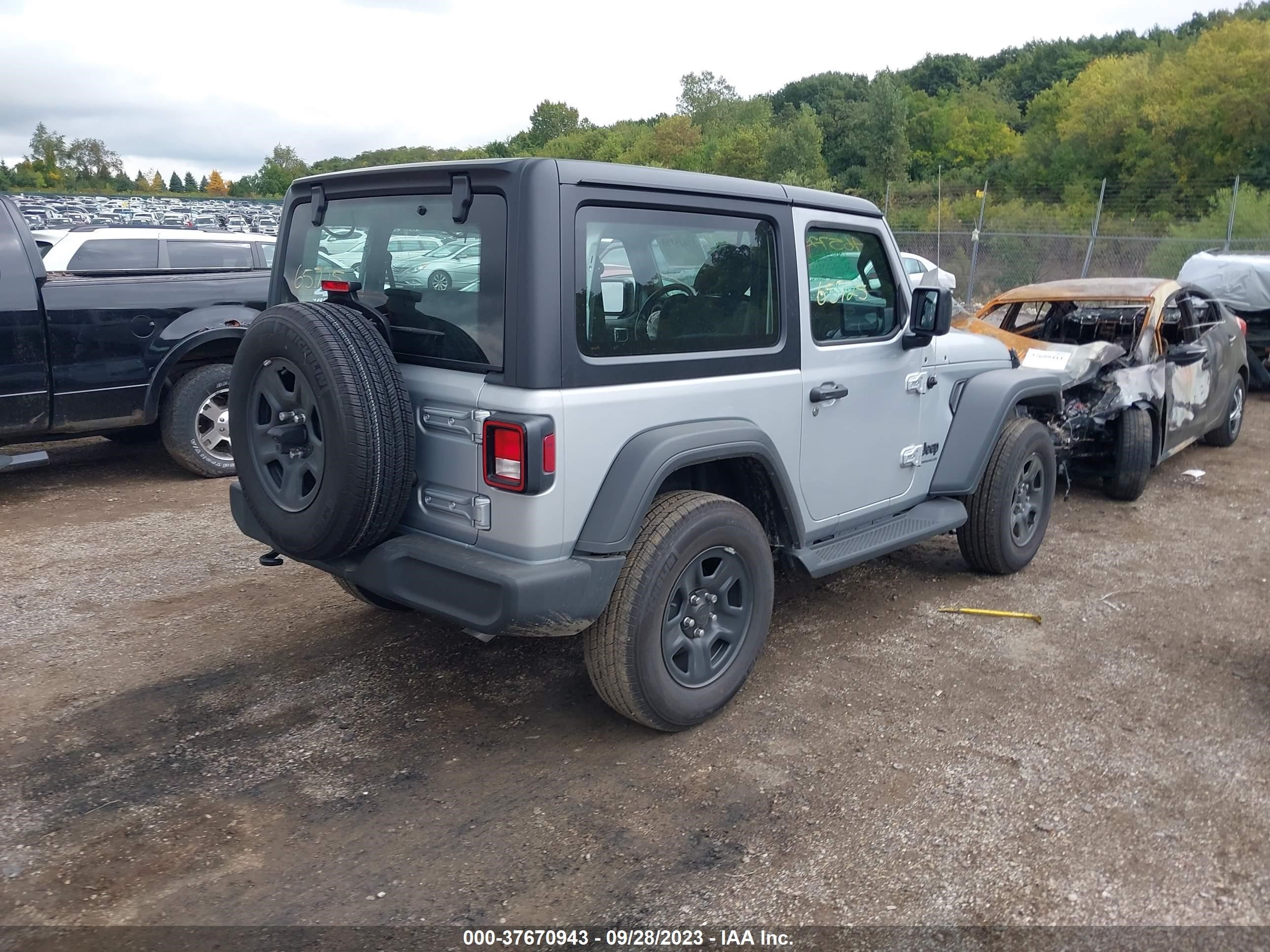 2023 Jeep Wrangler Sport vin: 1C4HJXAGXPW672899