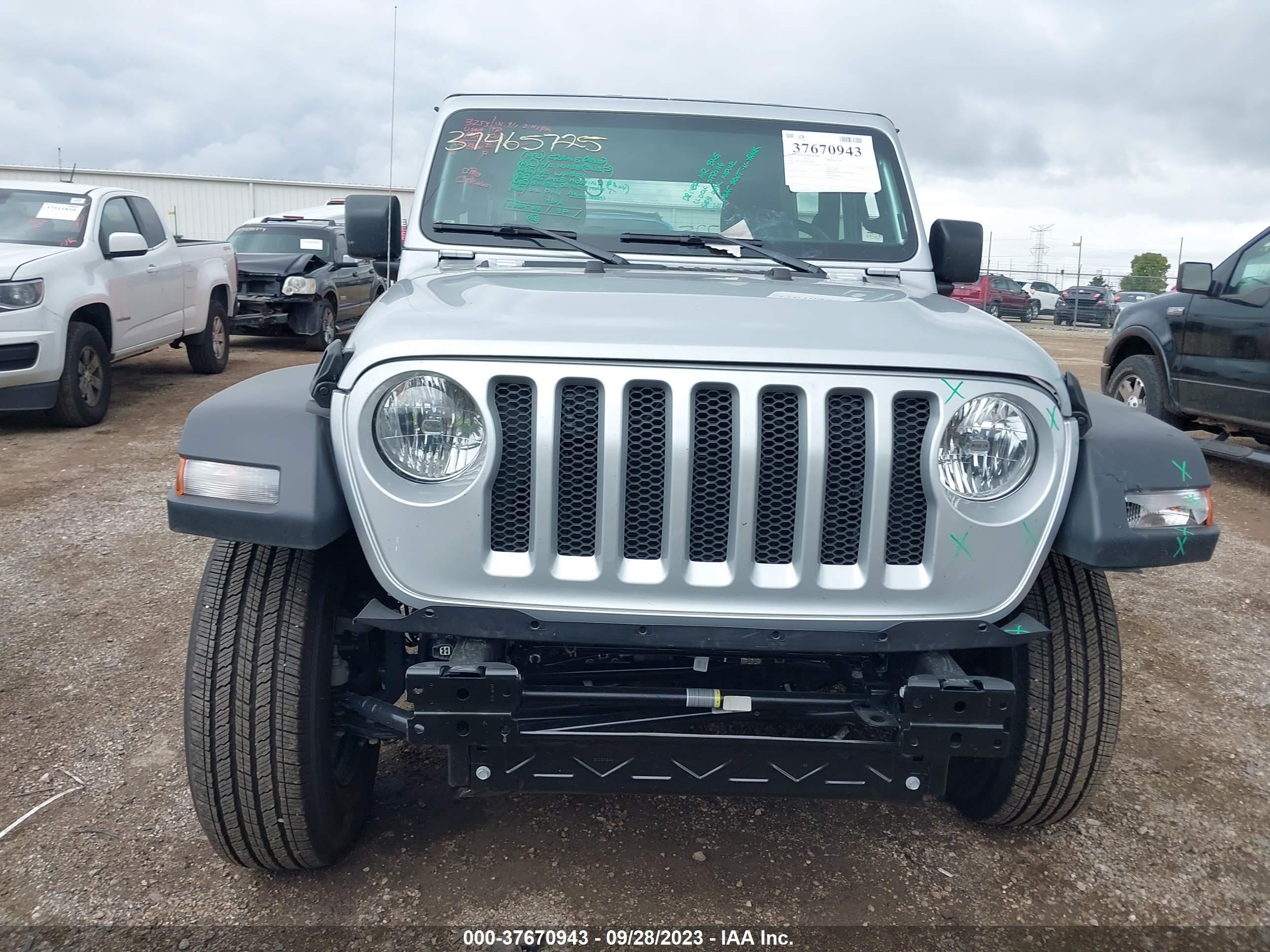 2023 Jeep Wrangler Sport vin: 1C4HJXAGXPW672899