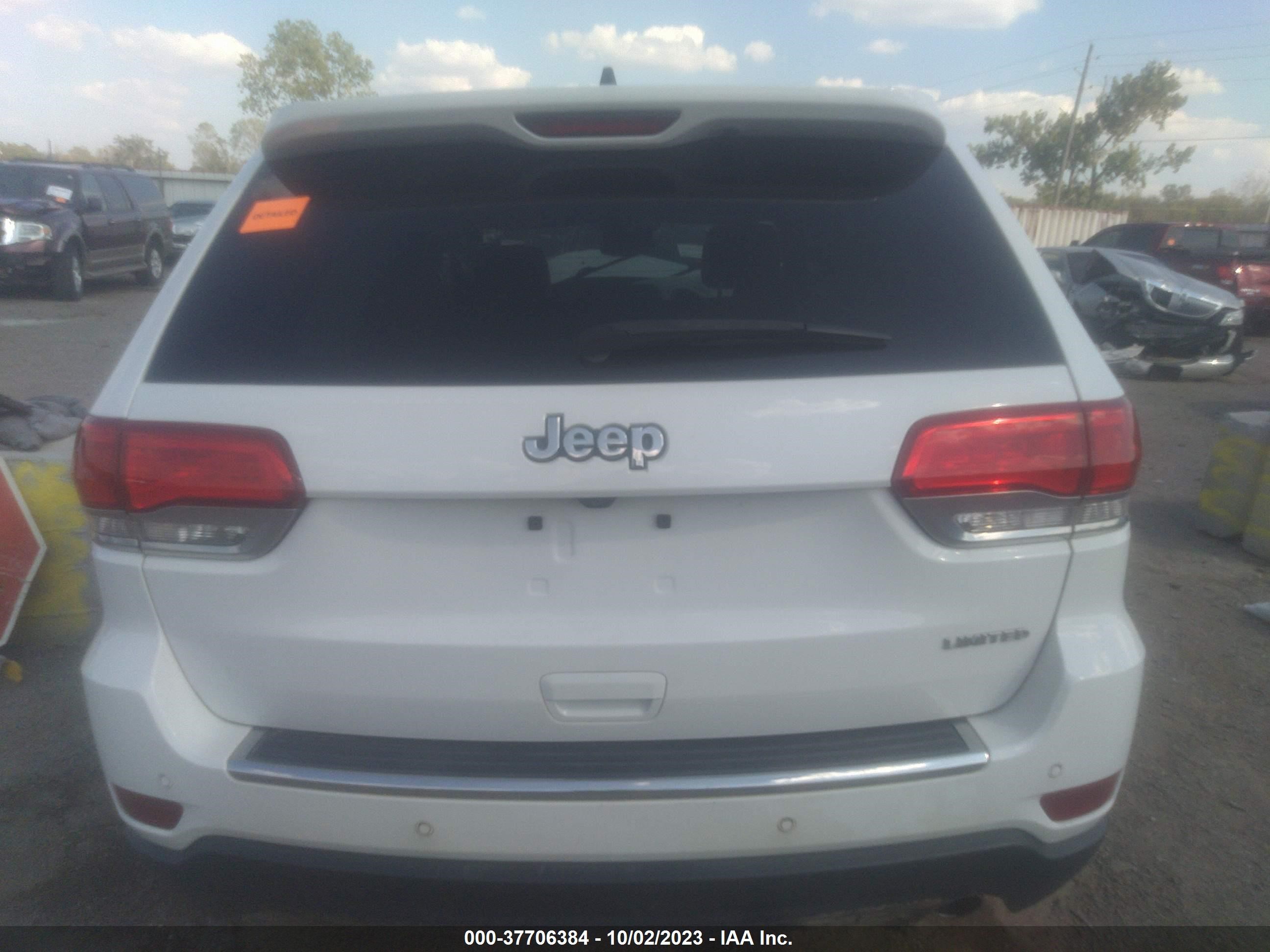 2018 Jeep Grand Cherokee Limited 4X2 vin: 1C4RJEBGXJC338419