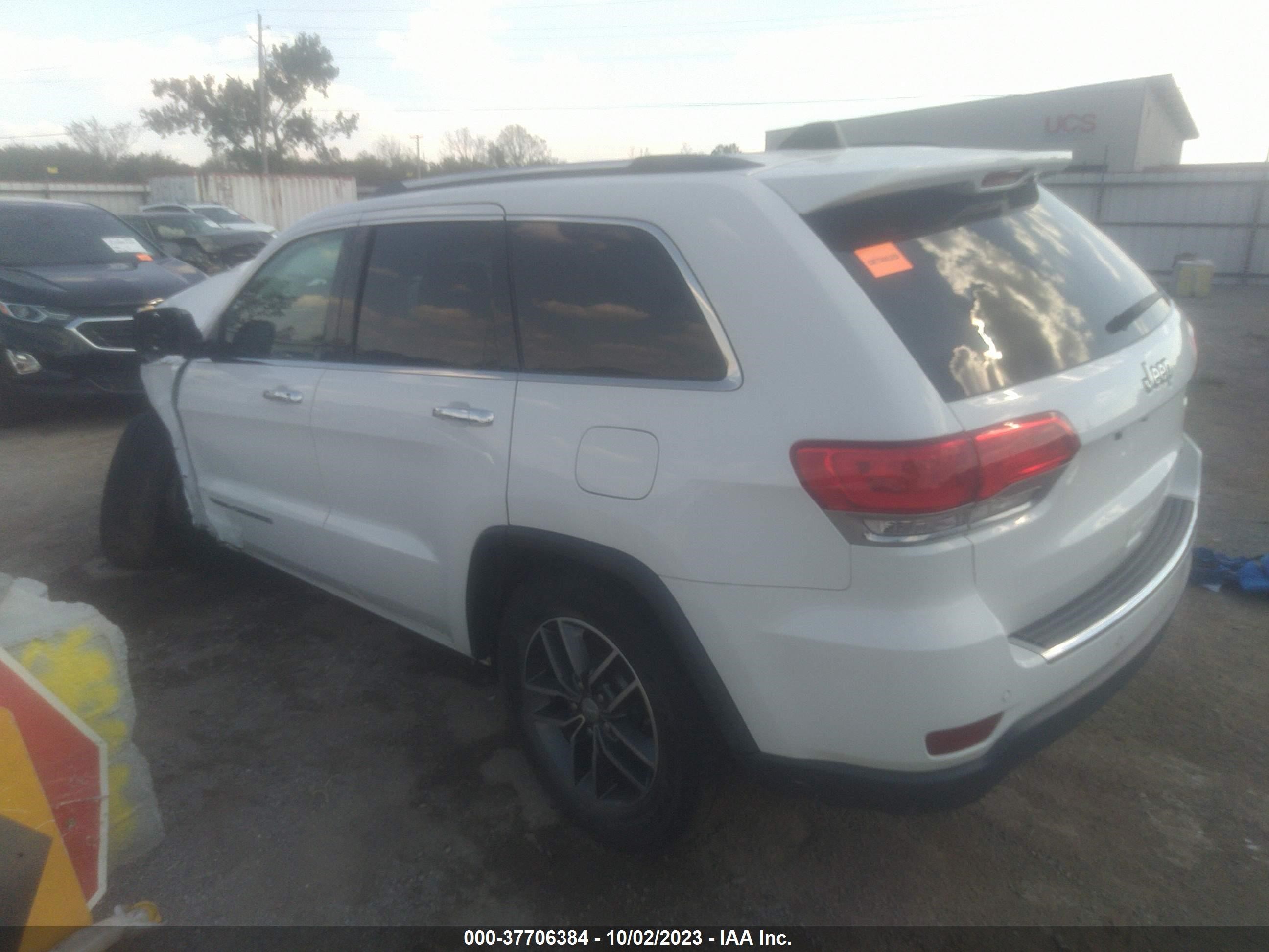 2018 Jeep Grand Cherokee Limited 4X2 vin: 1C4RJEBGXJC338419