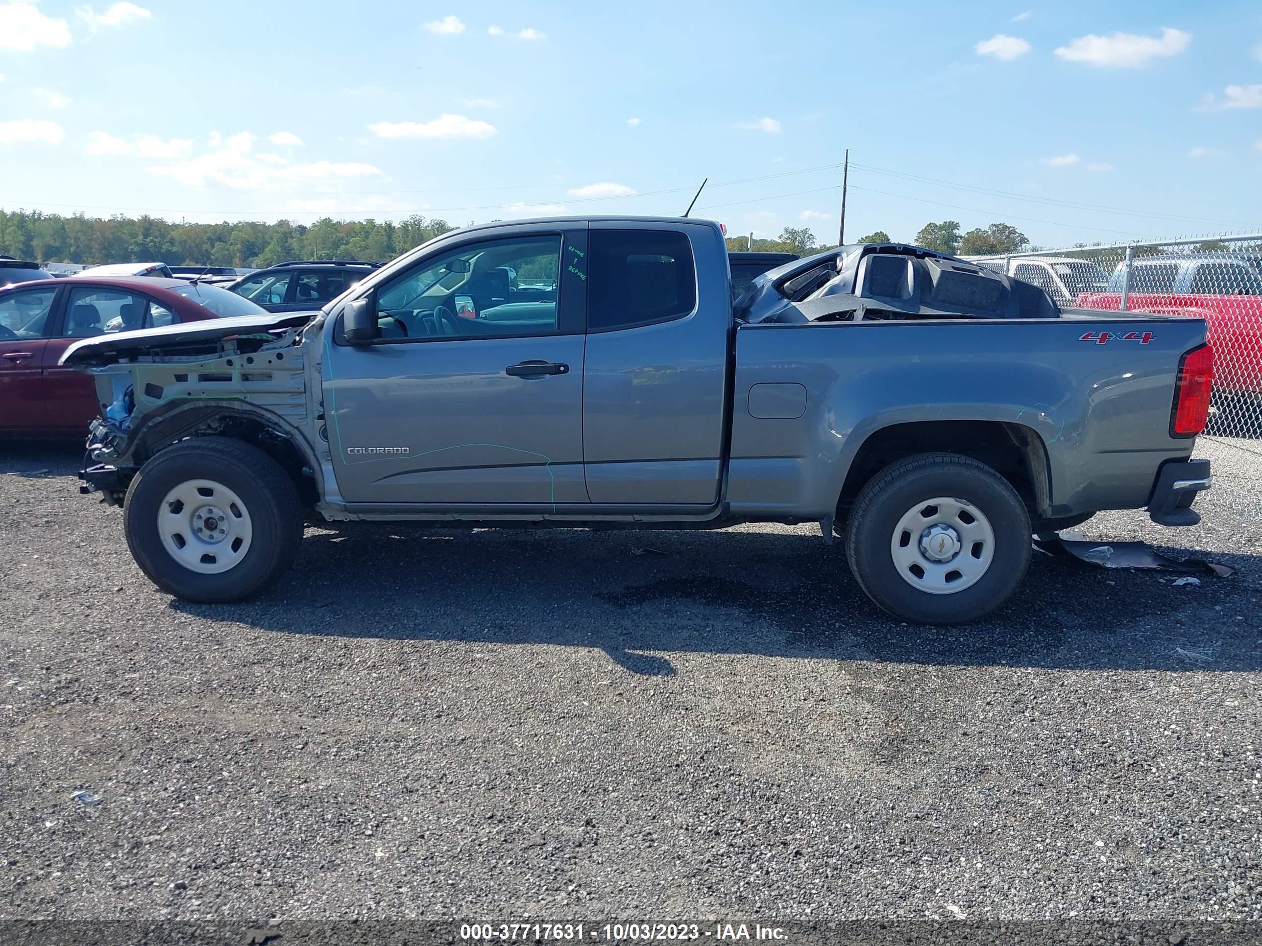 2019 Chevrolet Colorado Wt vin: 1GCHTBEN5K1287696