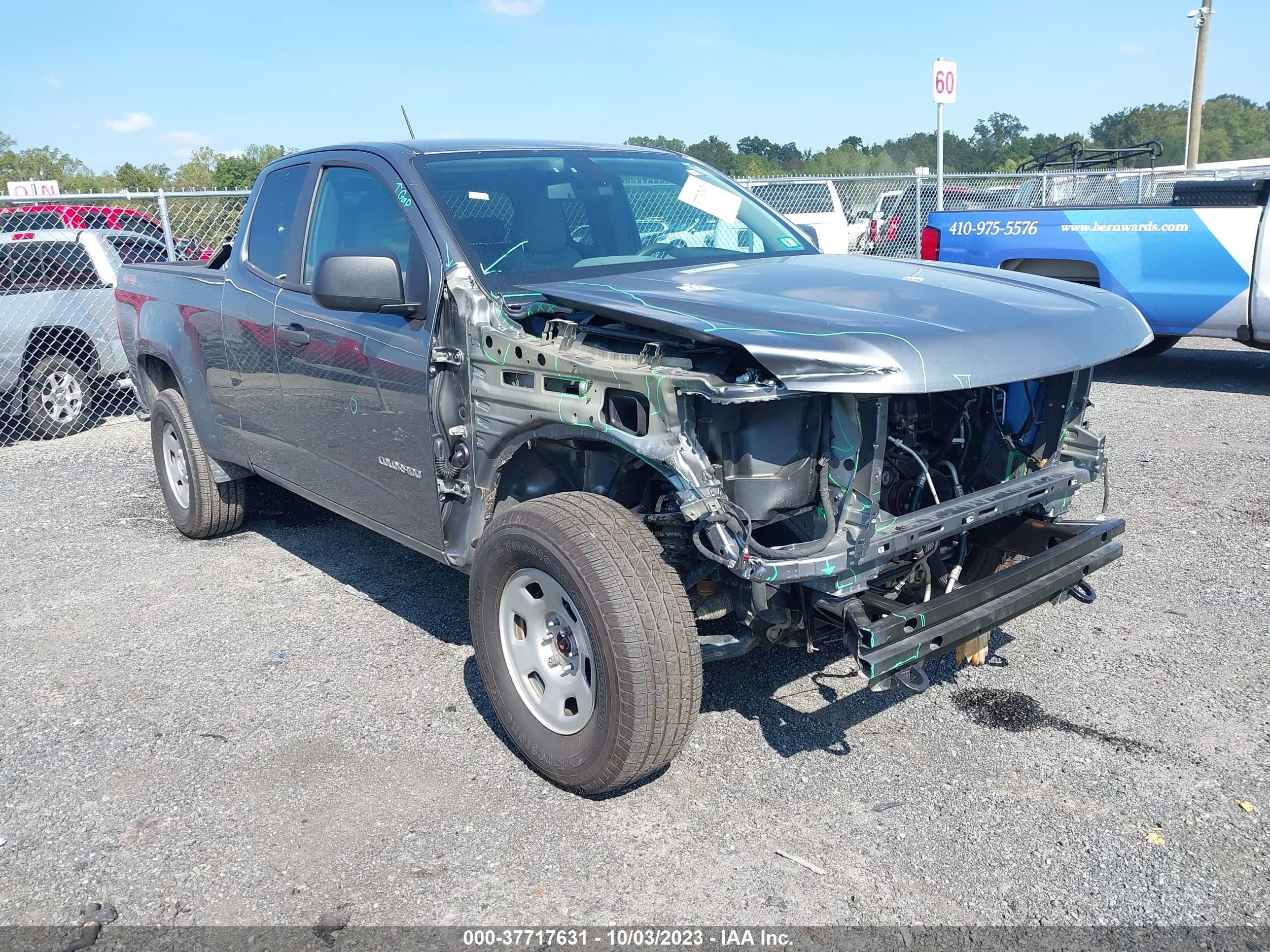 2019 Chevrolet Colorado Wt vin: 1GCHTBEN5K1287696