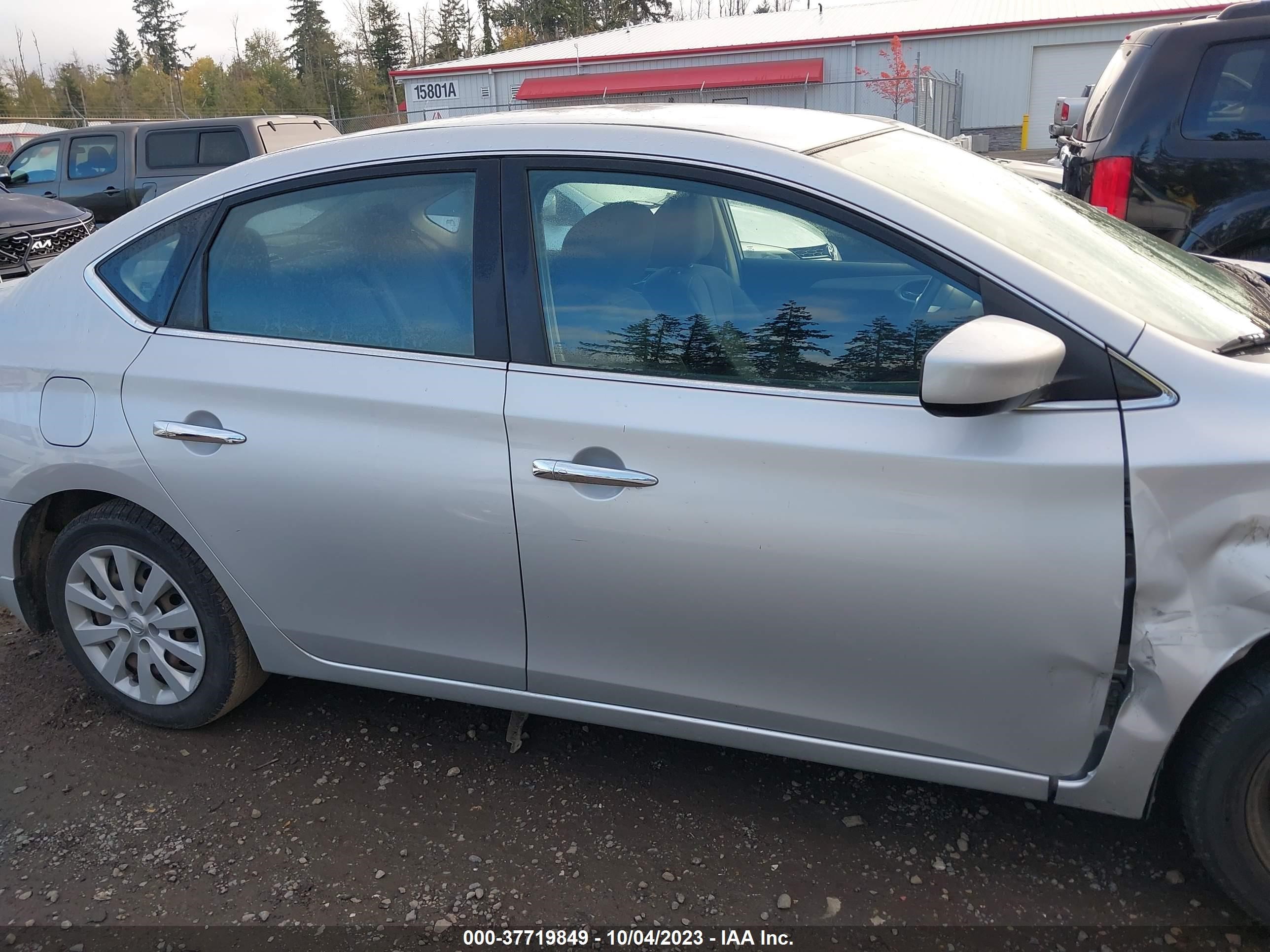 2015 Nissan Sentra Fe+ S/S/Sl/Sr/Sv vin: 3N1AB7AP3FL648773