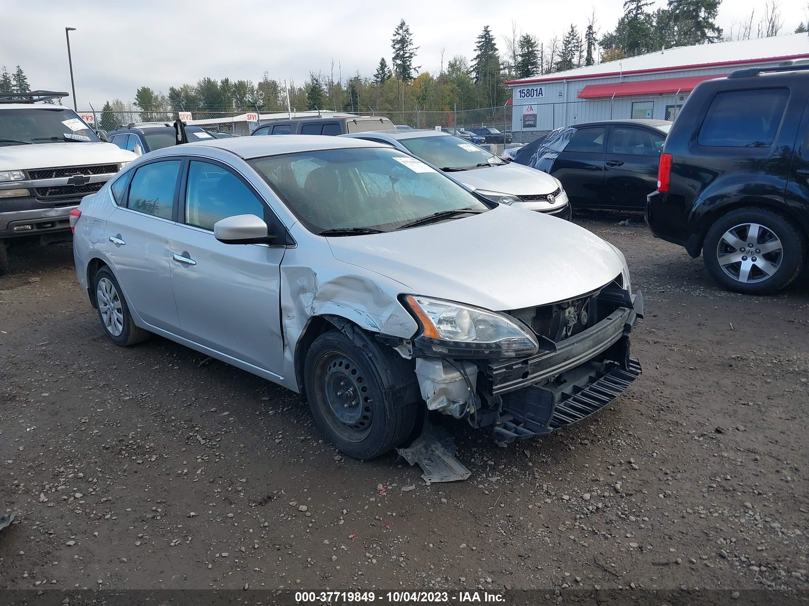 2015 Nissan Sentra Fe+ S/S/Sl/Sr/Sv vin: 3N1AB7AP3FL648773