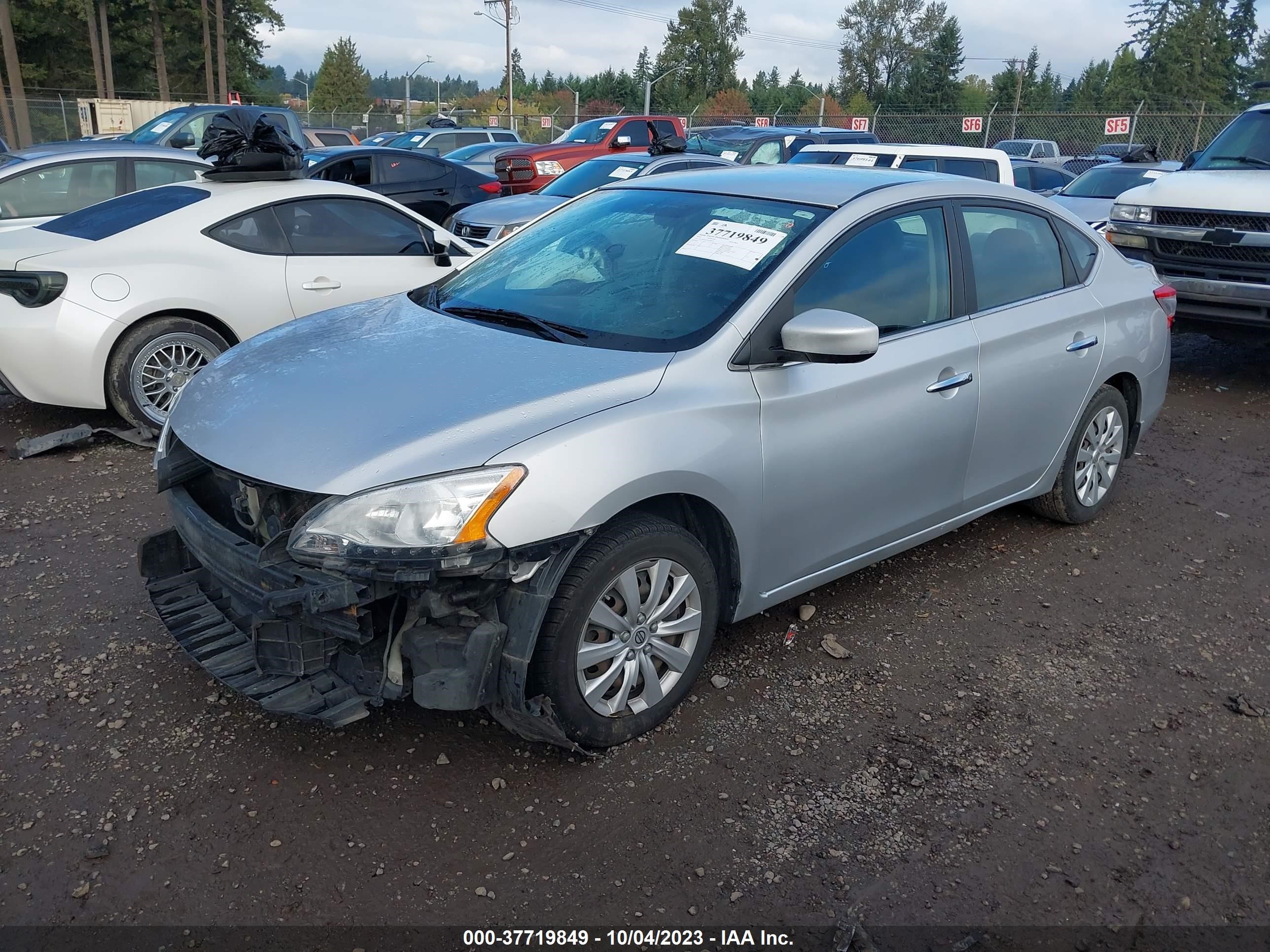 2015 Nissan Sentra Fe+ S/S/Sl/Sr/Sv vin: 3N1AB7AP3FL648773