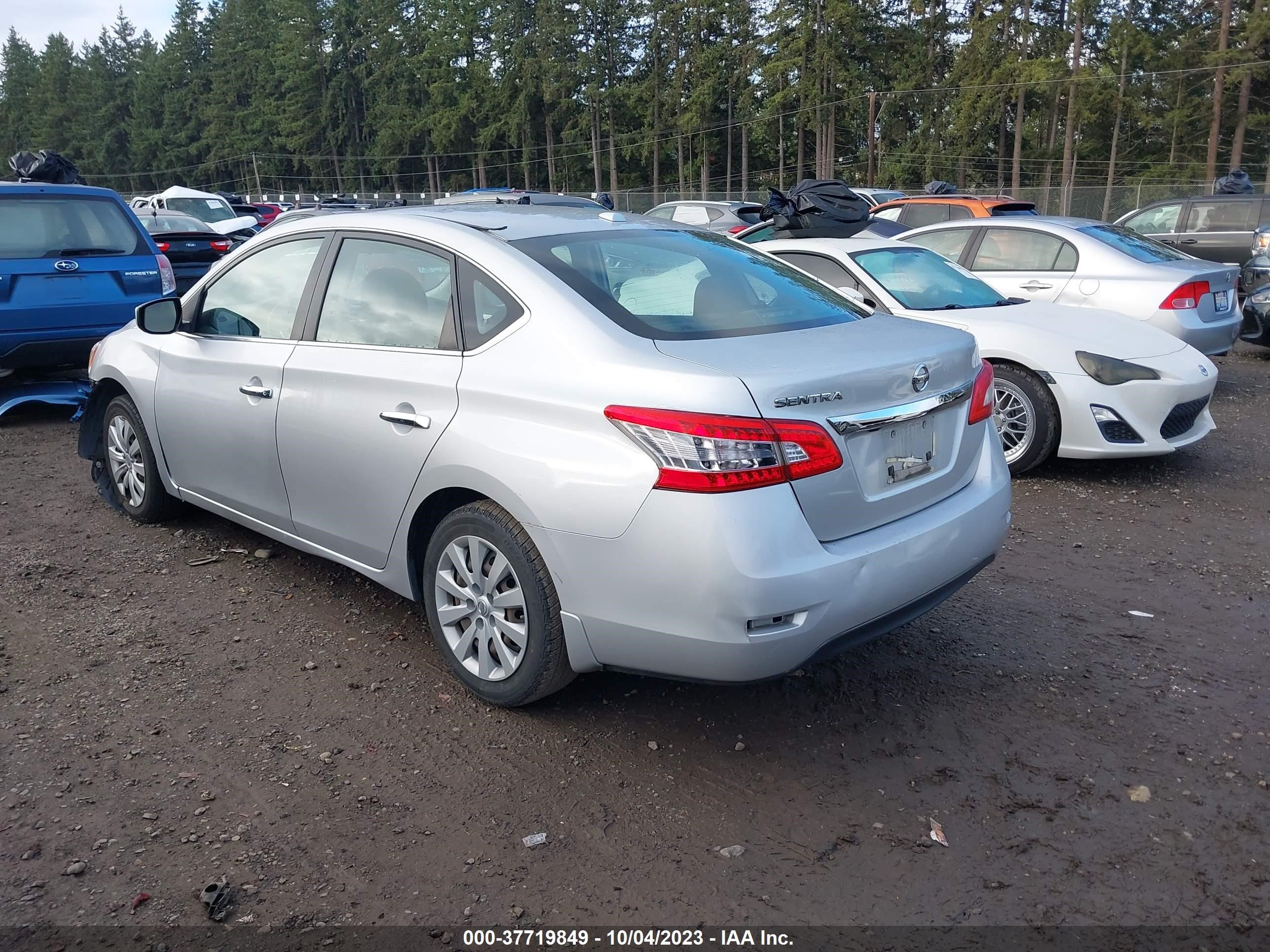 2015 Nissan Sentra Fe+ S/S/Sl/Sr/Sv vin: 3N1AB7AP3FL648773