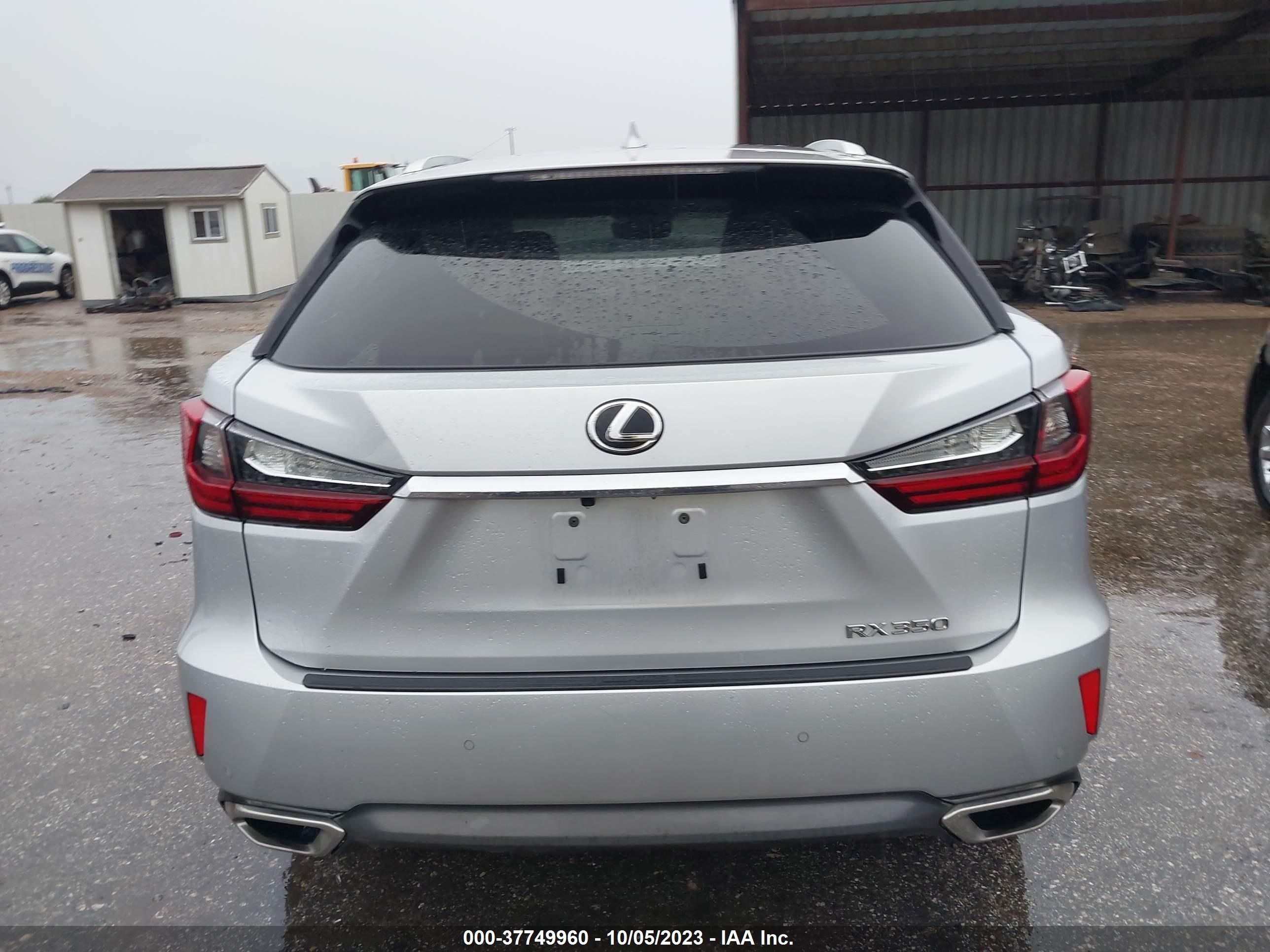 2019 Lexus Rx 350 Base vin: 2T2ZZMCA8KC124658