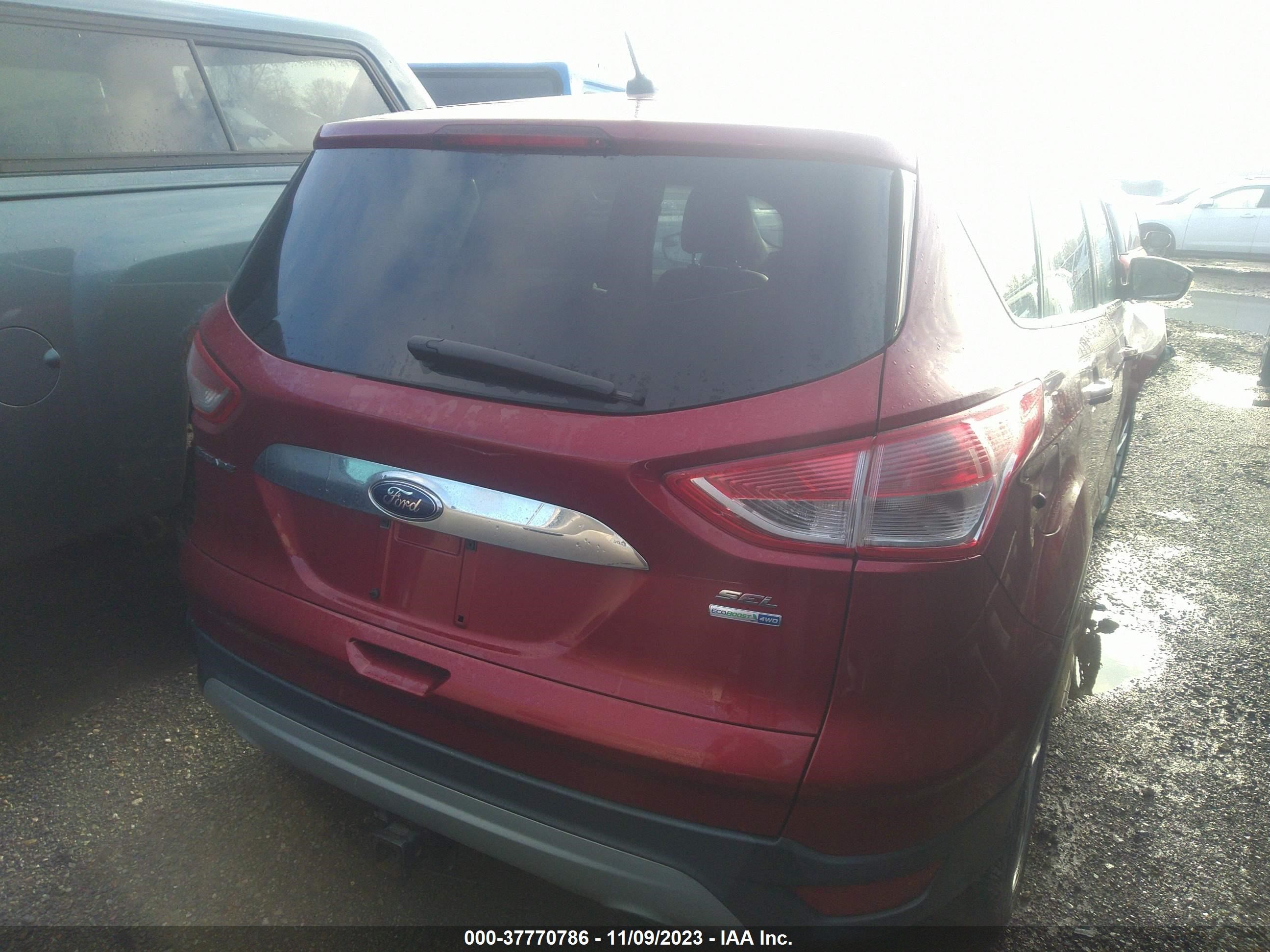 2013 Ford Escape Sel vin: 1FMCU9H90DUD67838