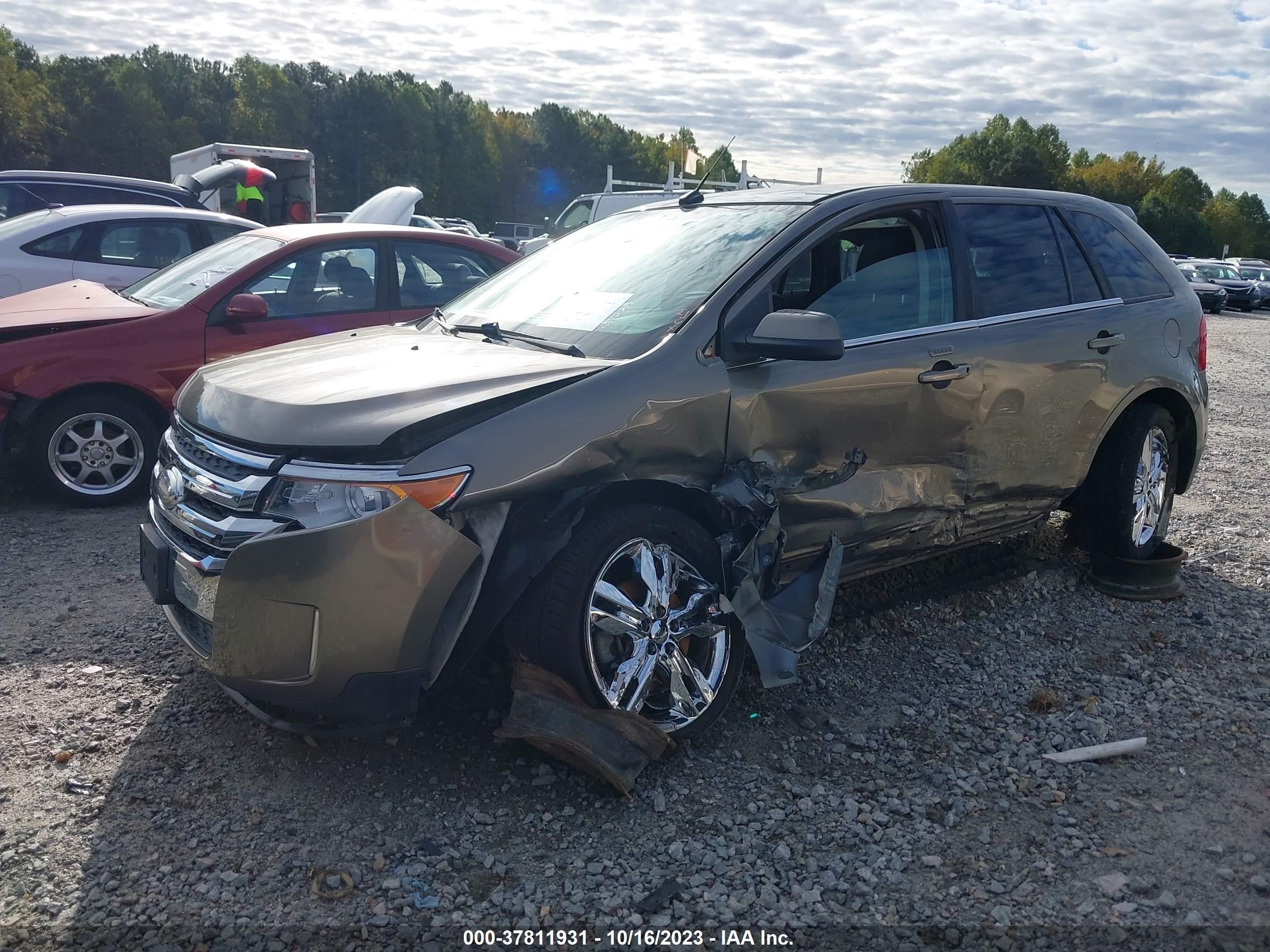 2014 Ford Edge Limited vin: 2FMDK4KC1EBA03811