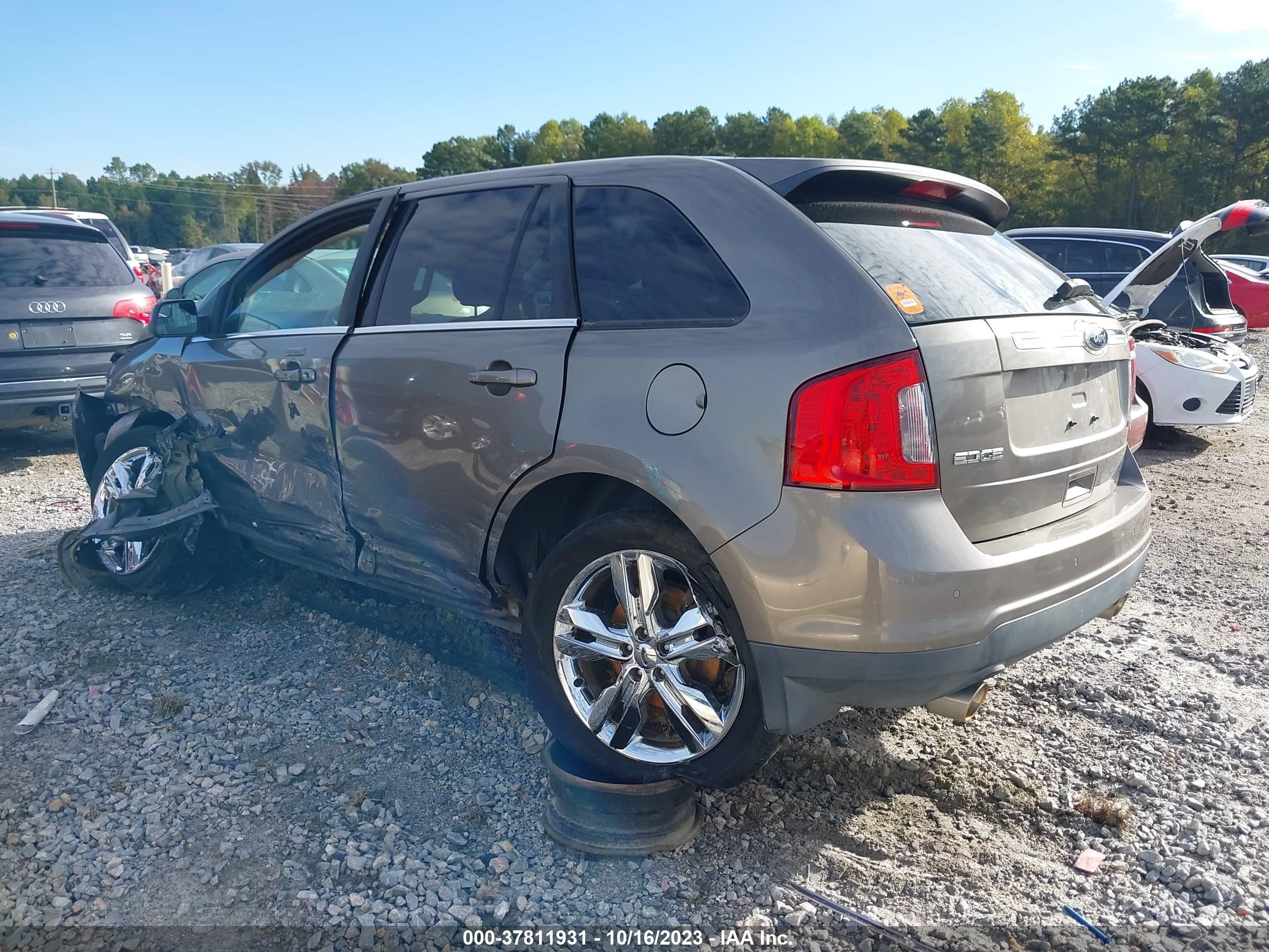 2014 Ford Edge Limited vin: 2FMDK4KC1EBA03811