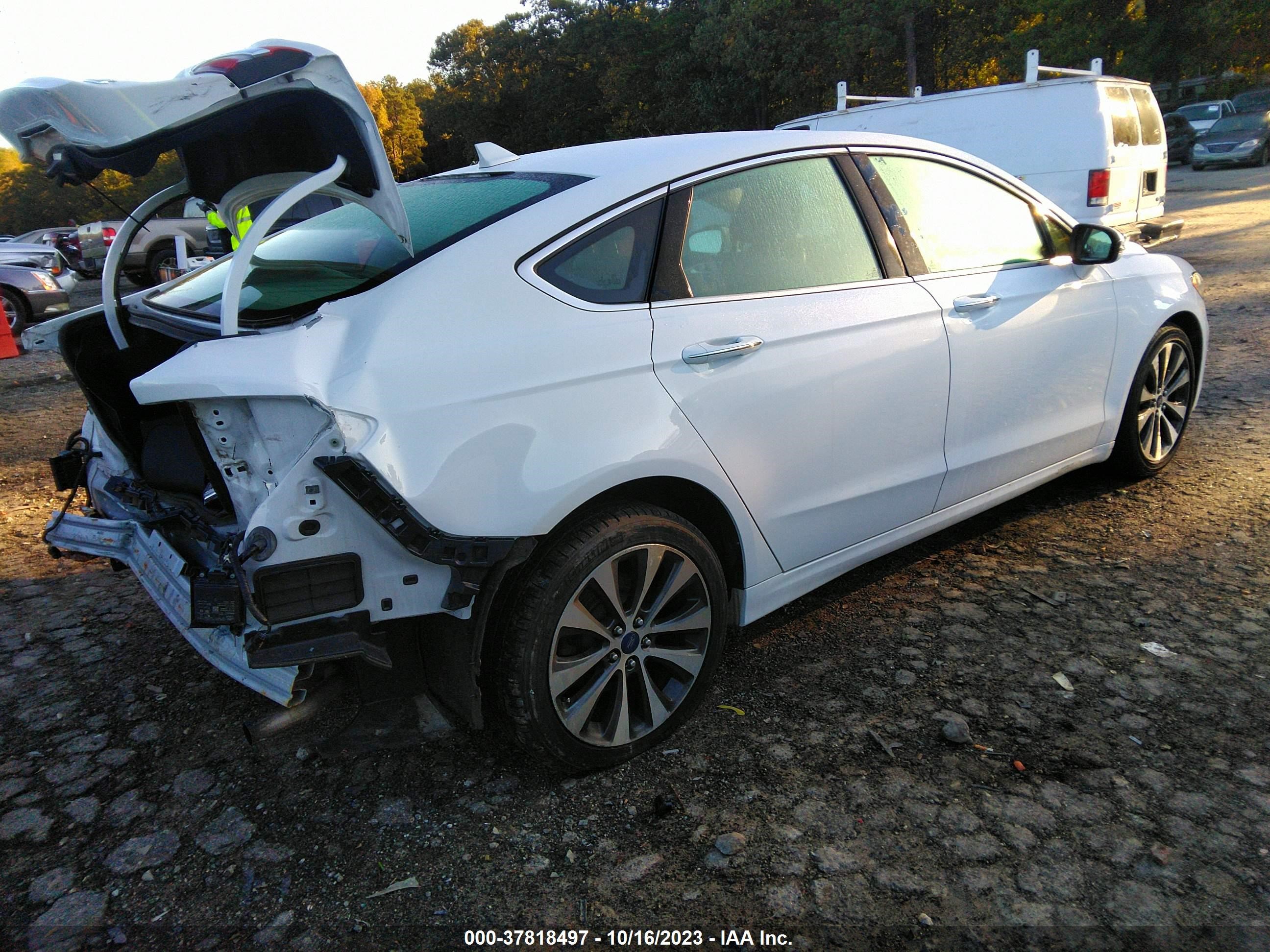 2019 Ford Fusion Sel vin: 3FA6P0E97KR134008