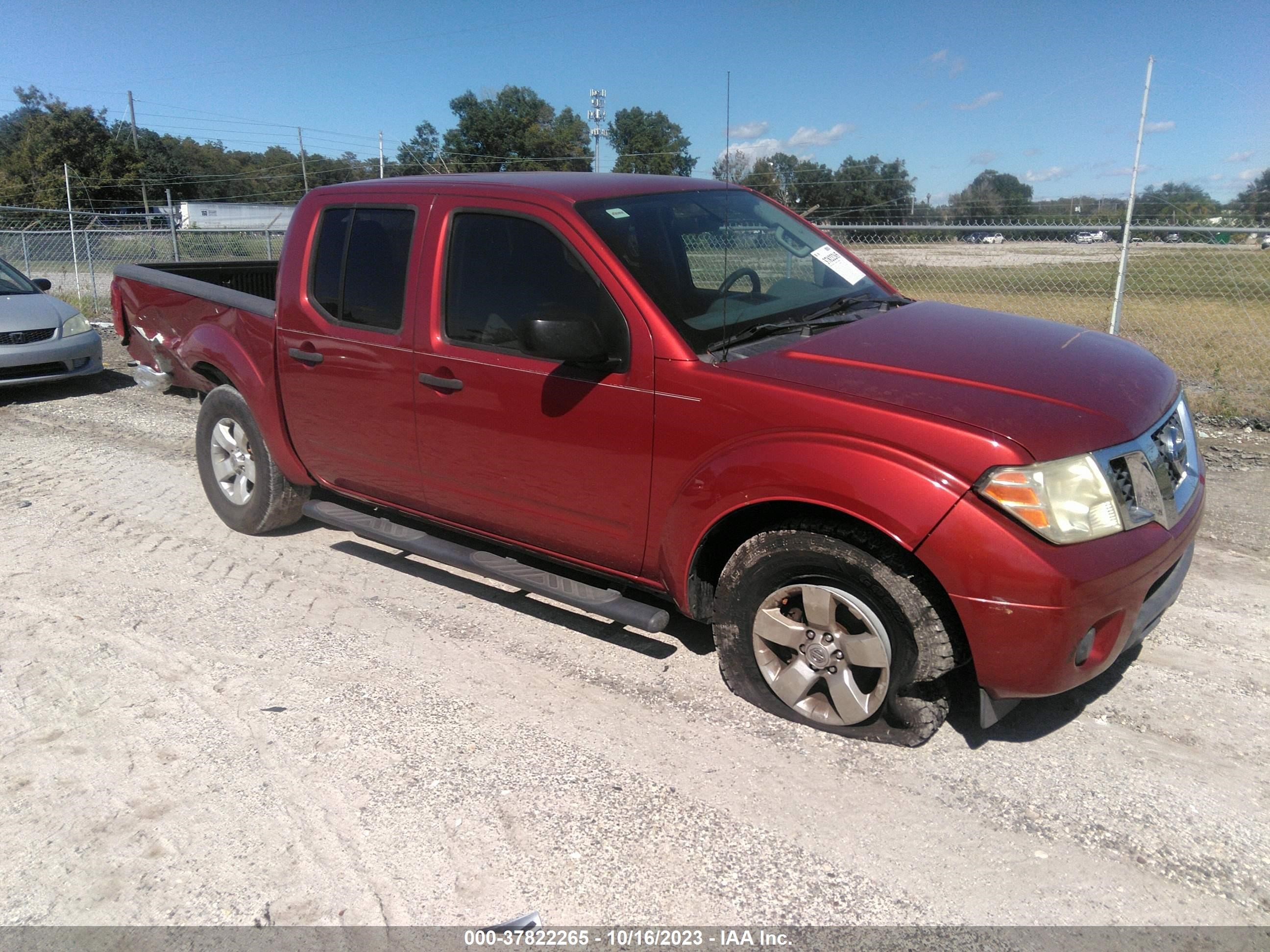 2012 Nissan Frontier Sv vin: 1N6AD0ER3CC441587