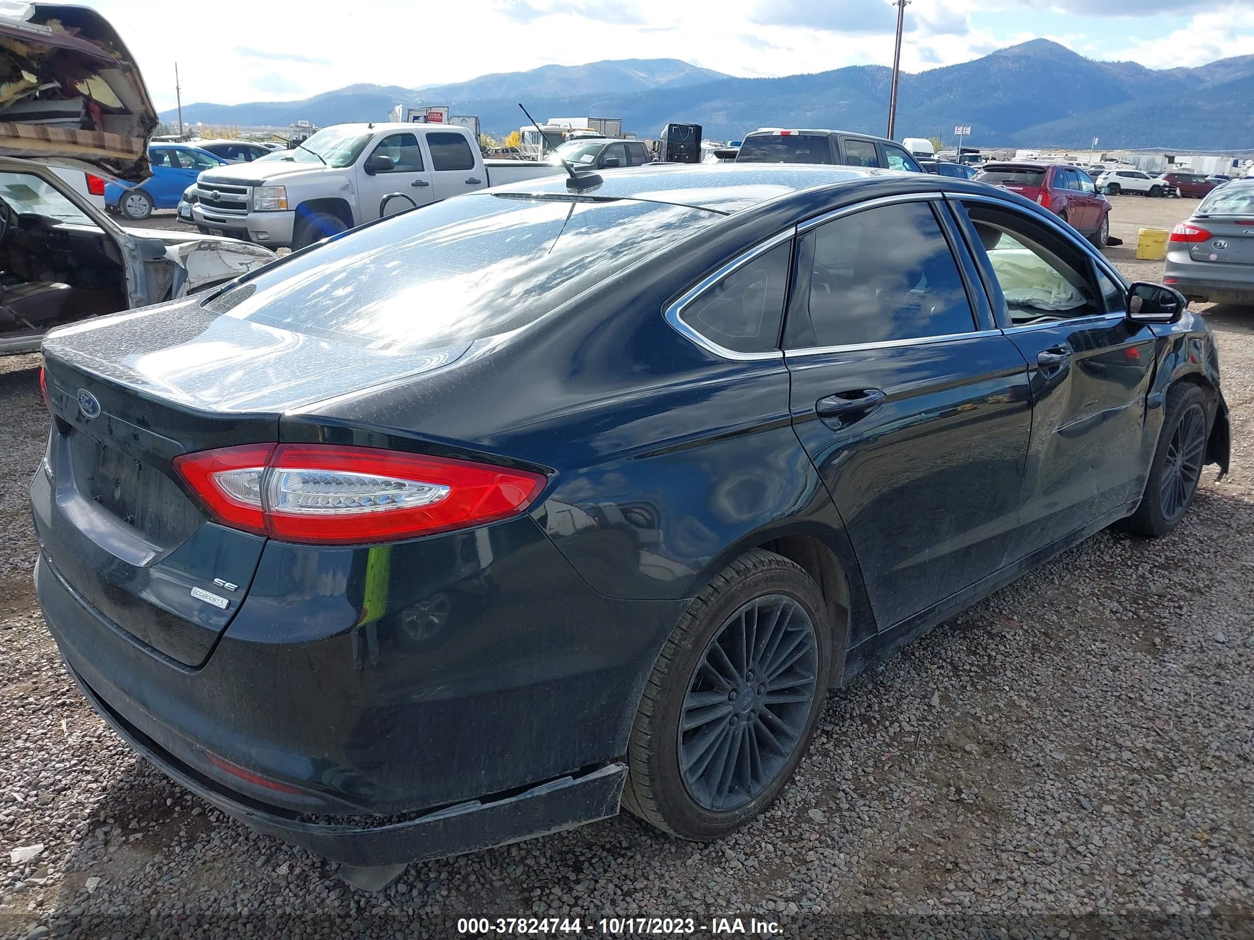 2014 Ford Fusion Se vin: 3FA6P0HD9ER248063