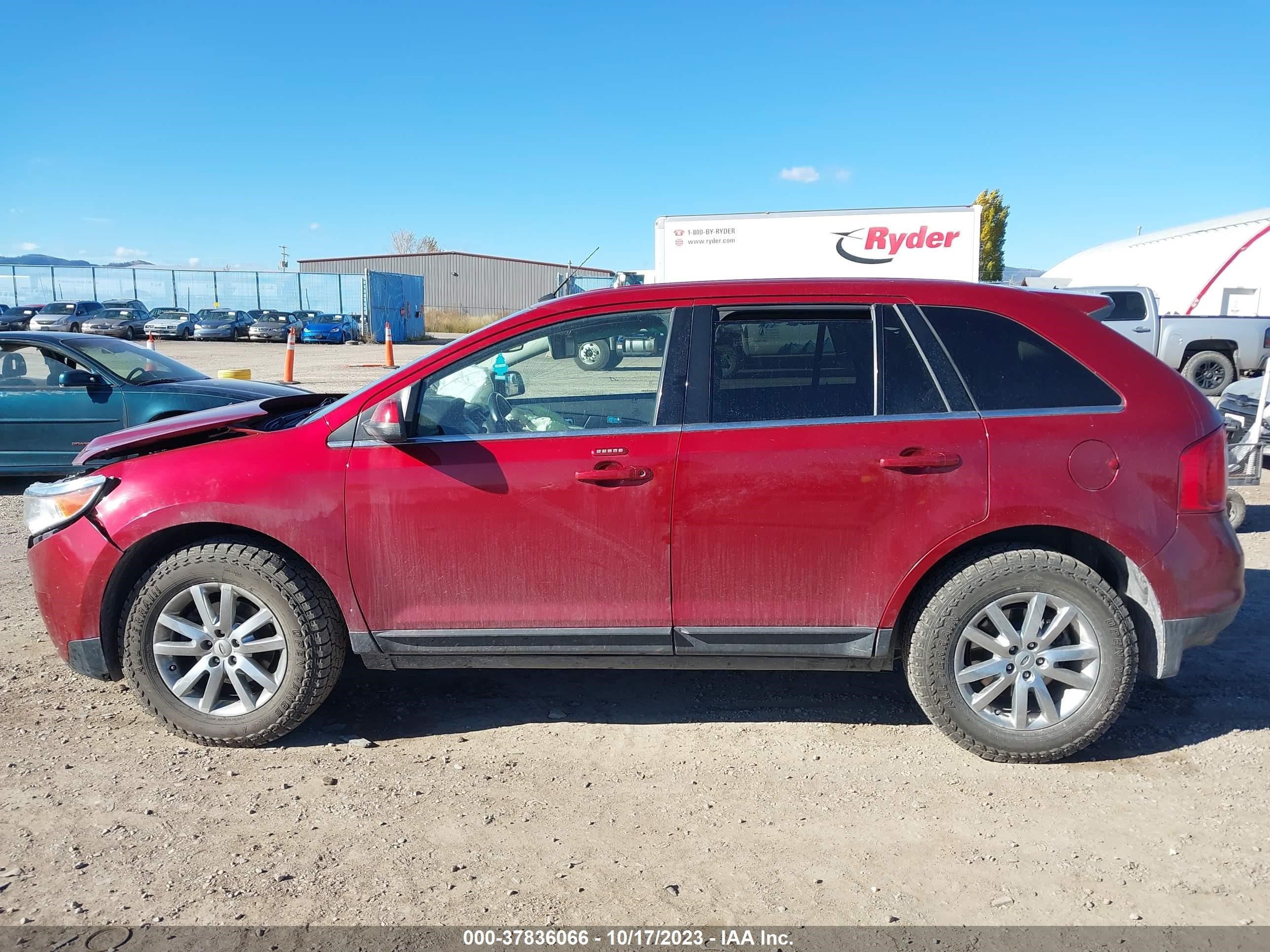 2013 Ford Edge Limited vin: 2FMDK4KC6DBC49543