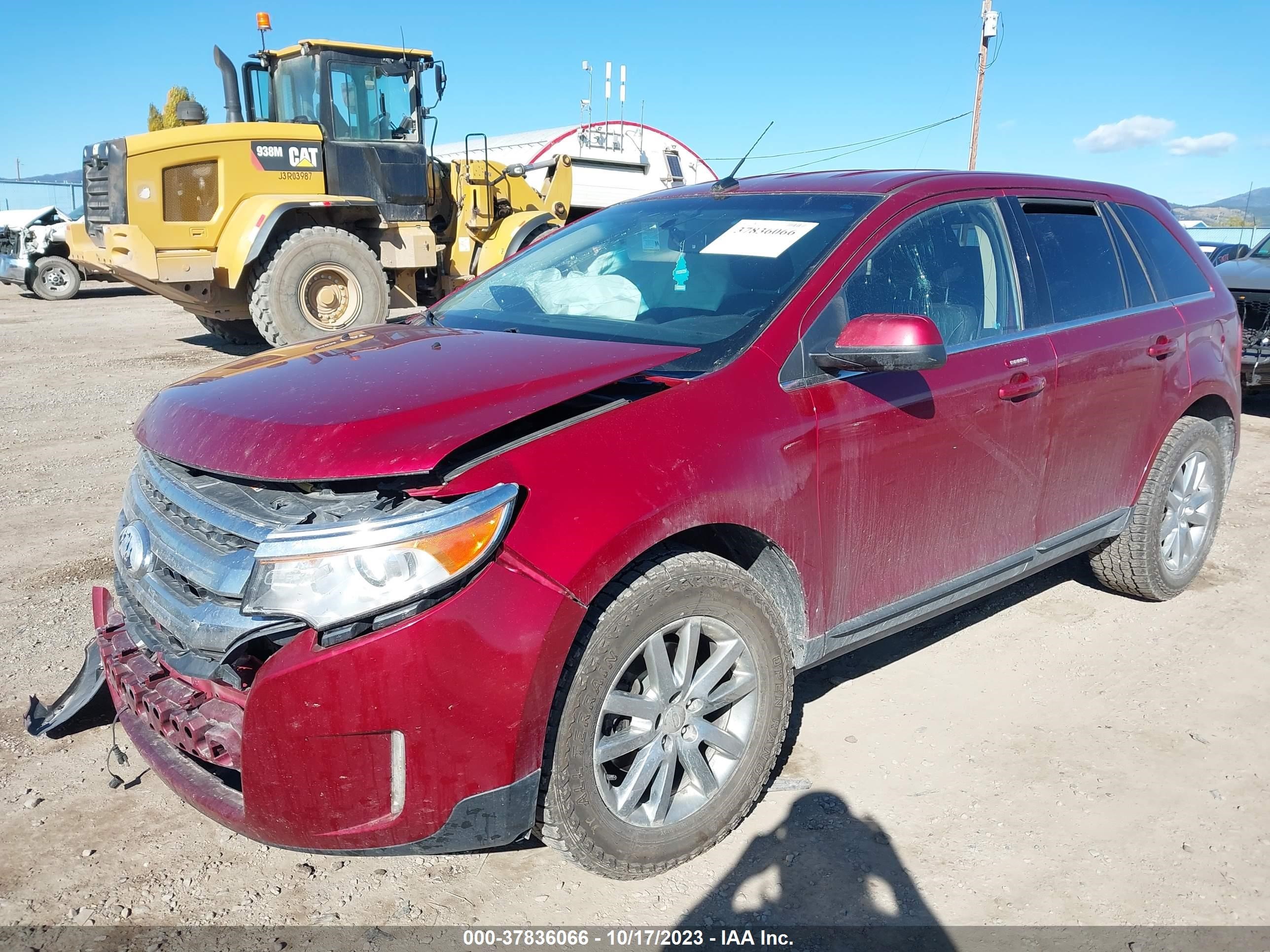 2013 Ford Edge Limited vin: 2FMDK4KC6DBC49543