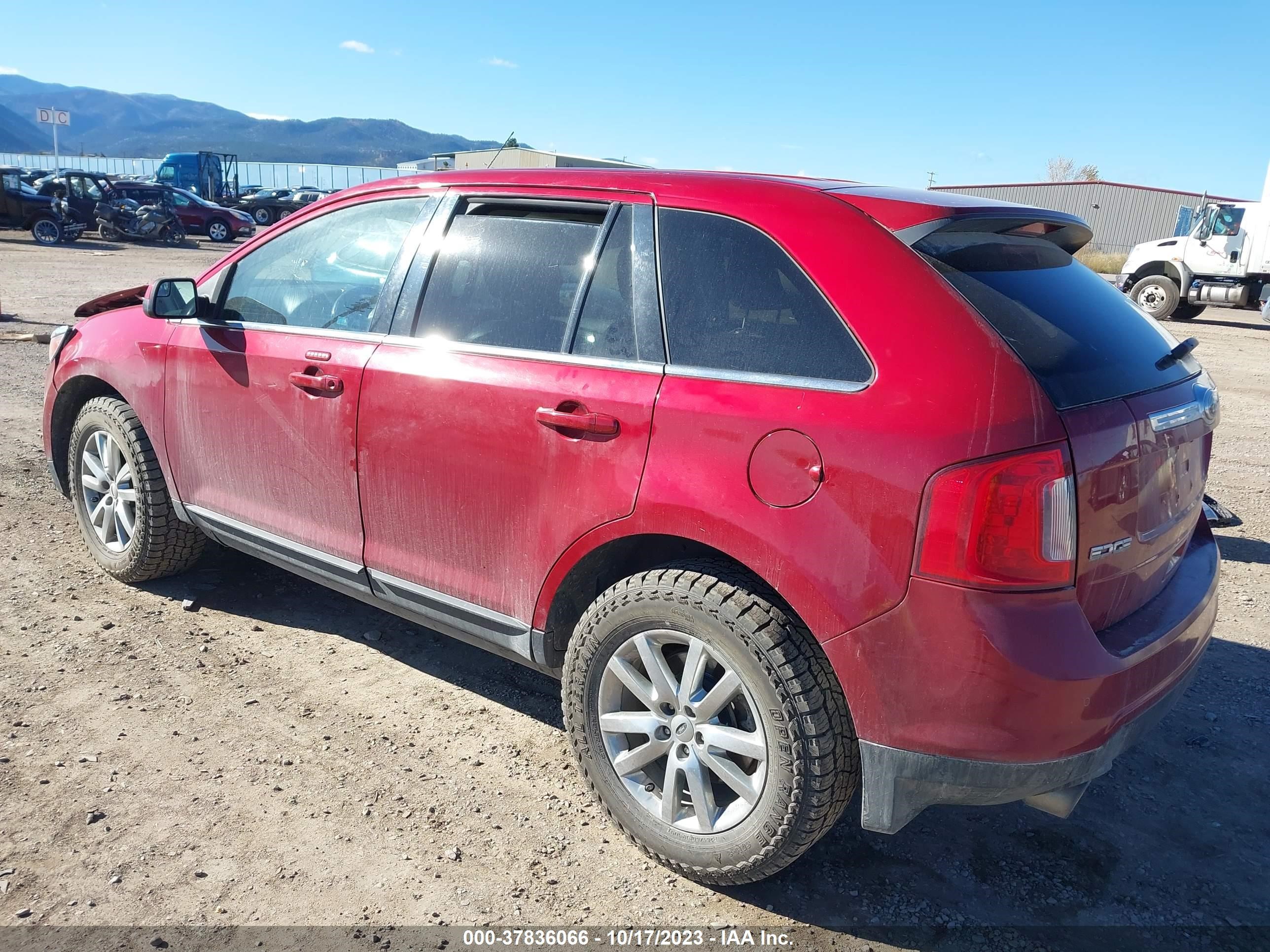 2013 Ford Edge Limited vin: 2FMDK4KC6DBC49543