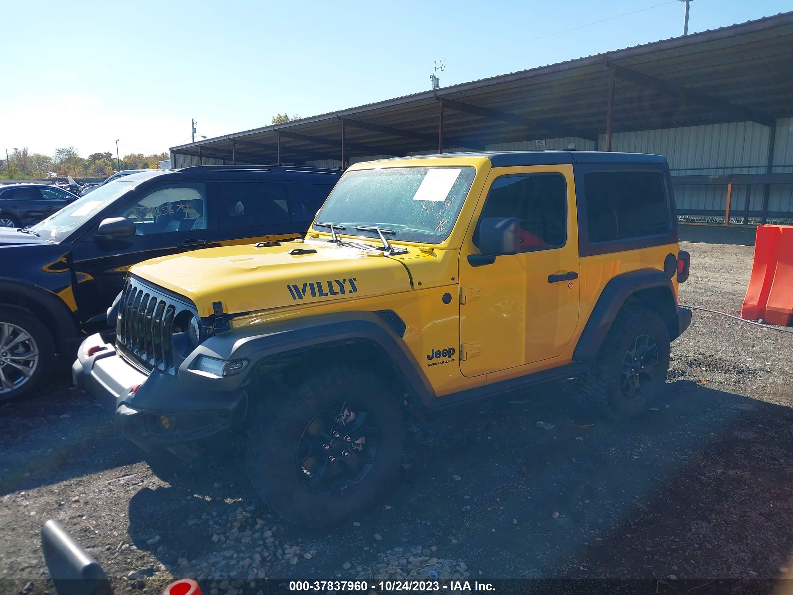 2021 Jeep Wrangler Willys Sport 4X4 vin: 1C4GJXAGXMW771889