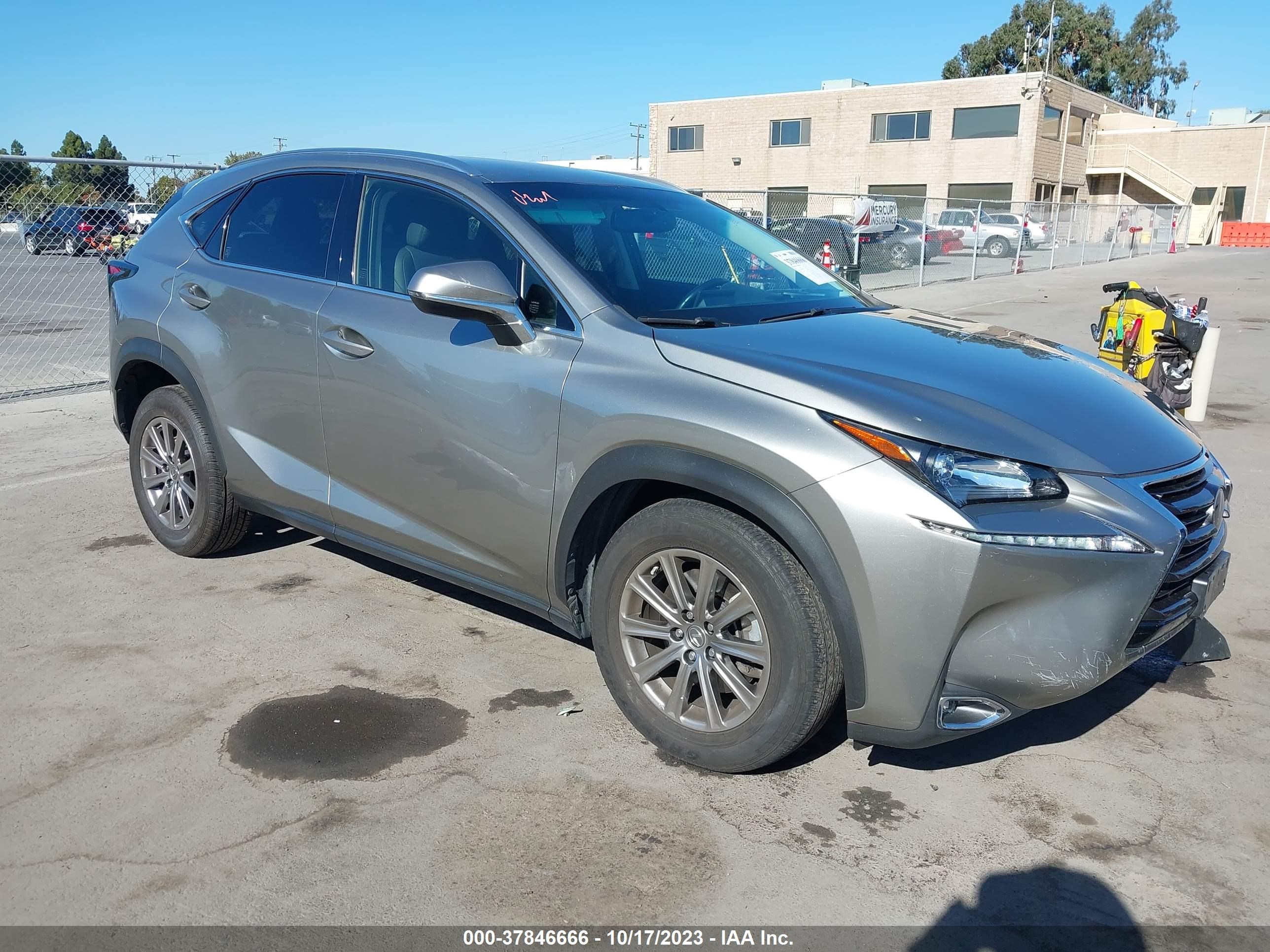 2017 Lexus Nx Nx Turbo vin: JTJBARBZ0H2129357