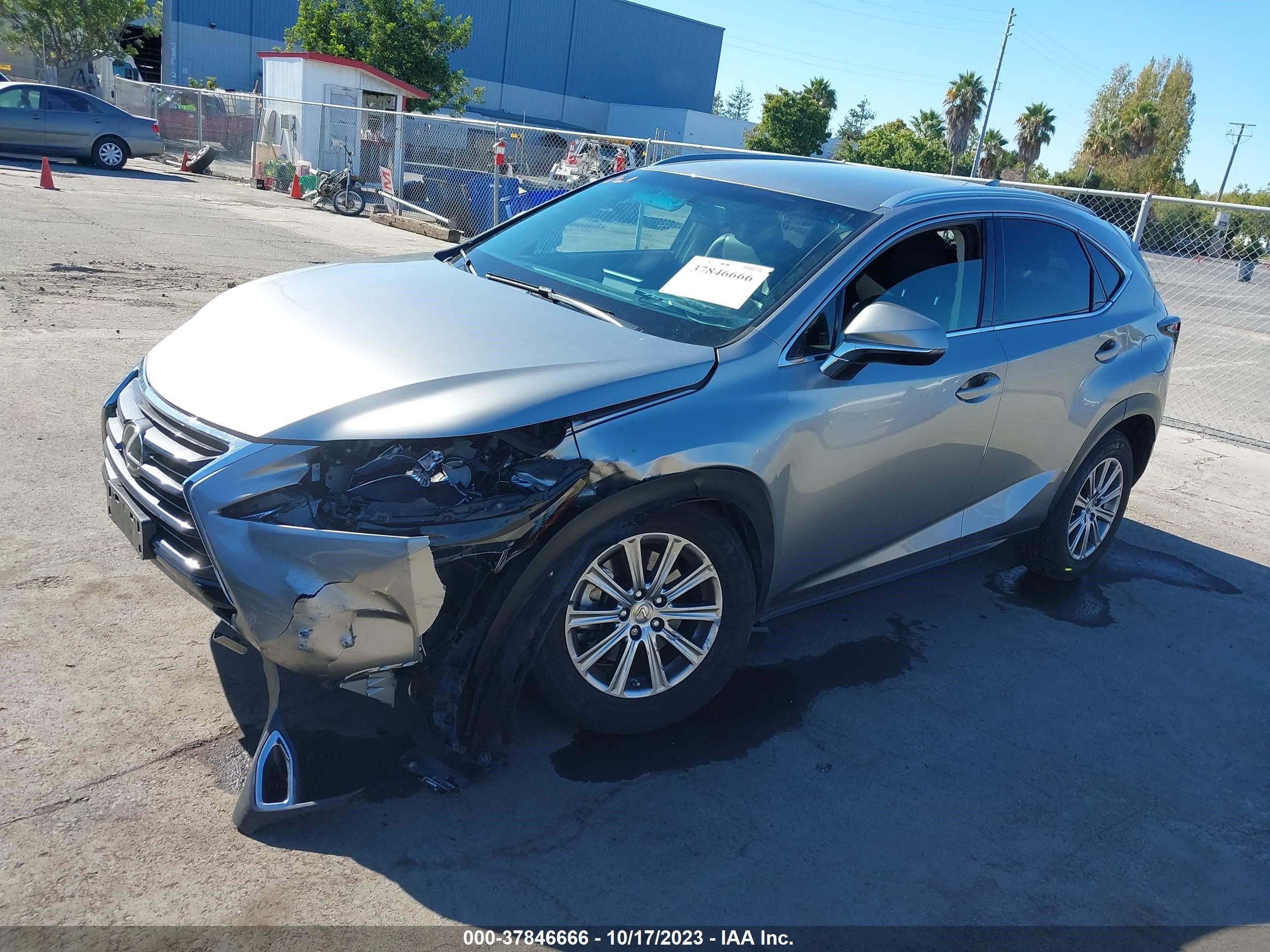 2017 Lexus Nx Nx Turbo vin: JTJBARBZ0H2129357