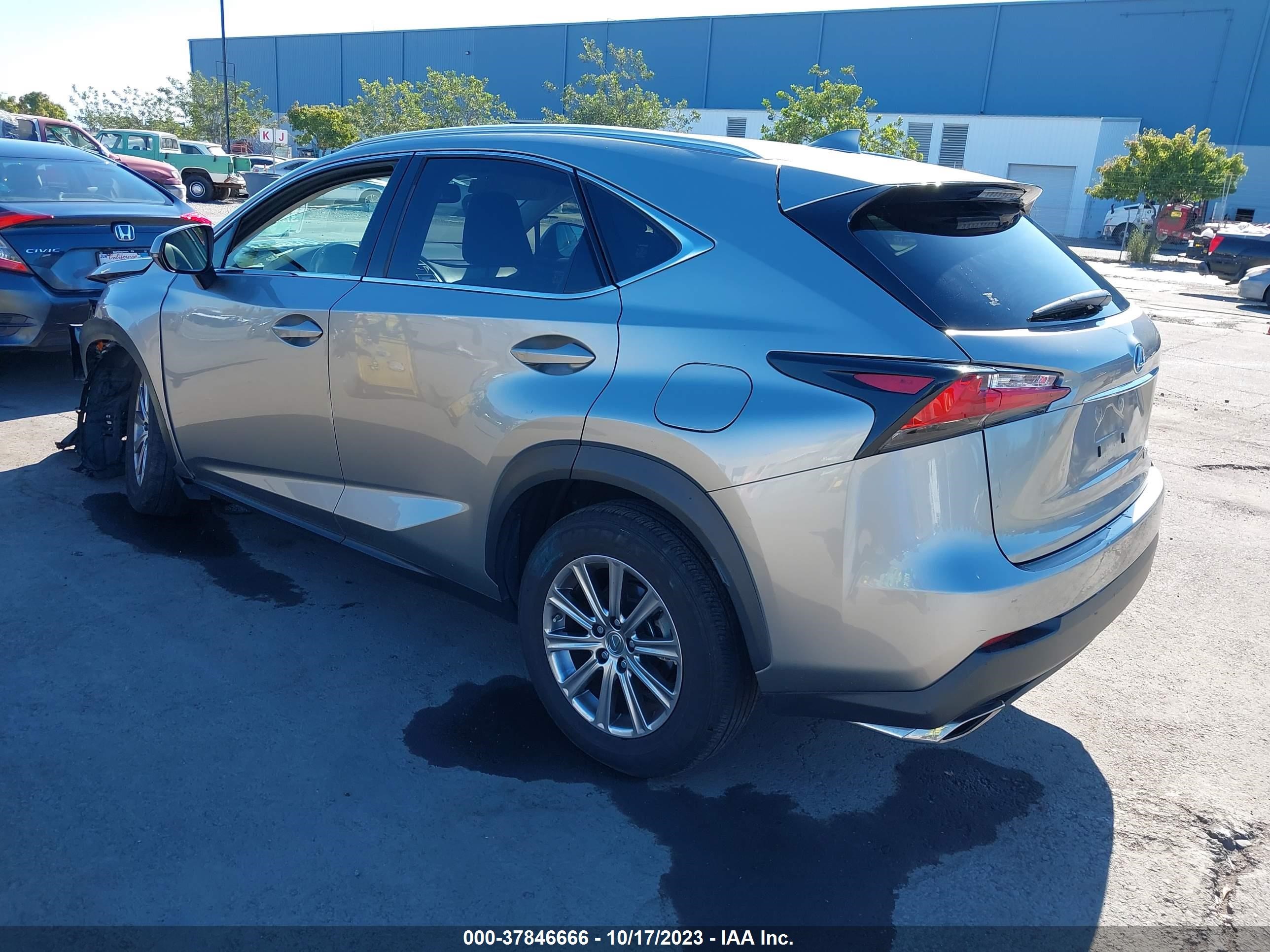 2017 Lexus Nx Nx Turbo vin: JTJBARBZ0H2129357