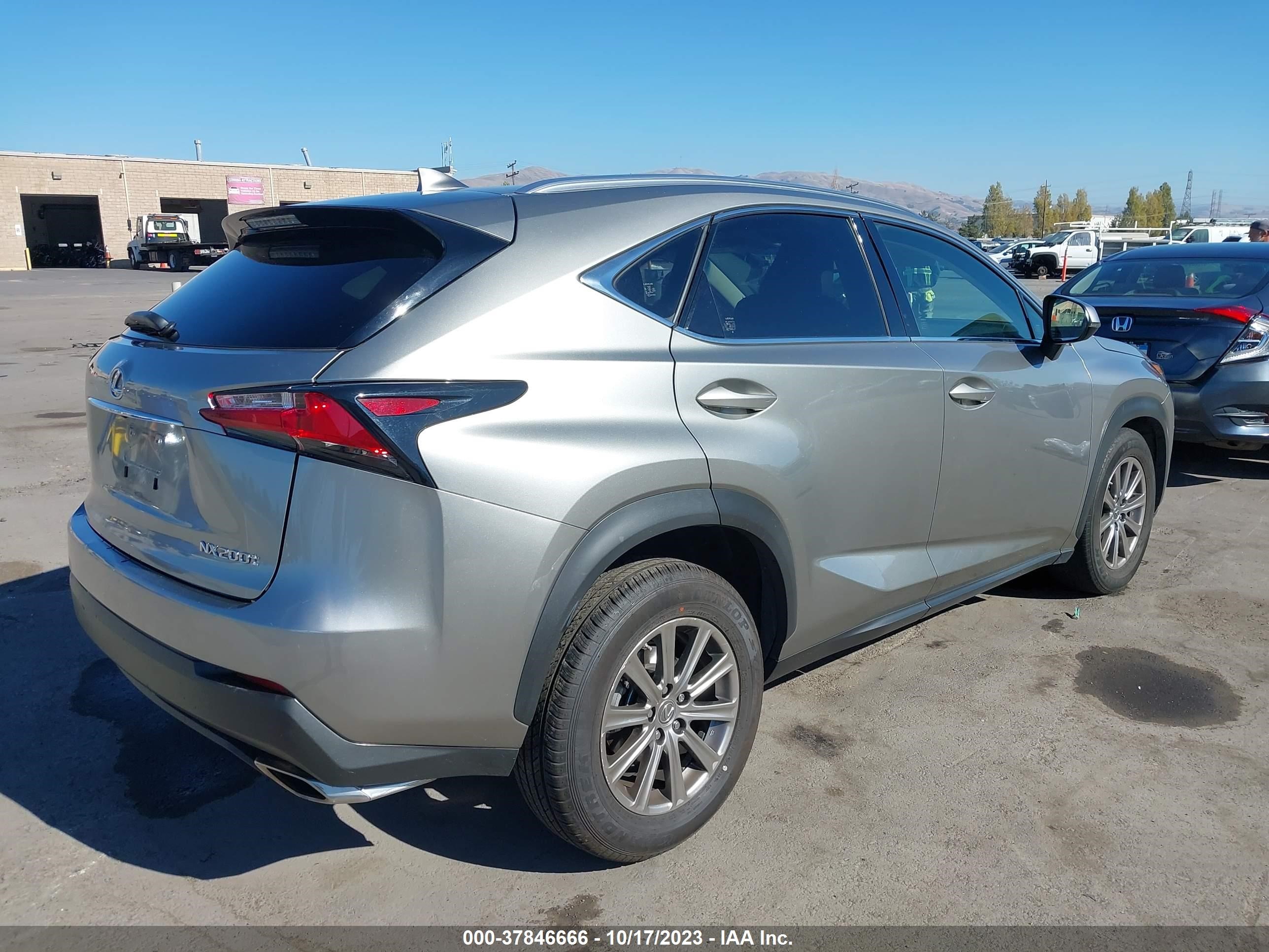 2017 Lexus Nx Nx Turbo vin: JTJBARBZ0H2129357