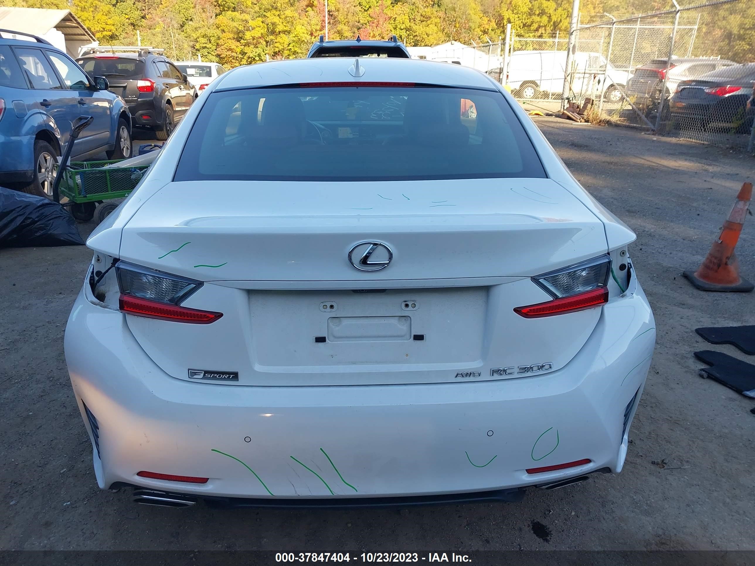 2018 Lexus Rc Rc 300 vin: JTHS85BC5J5004201