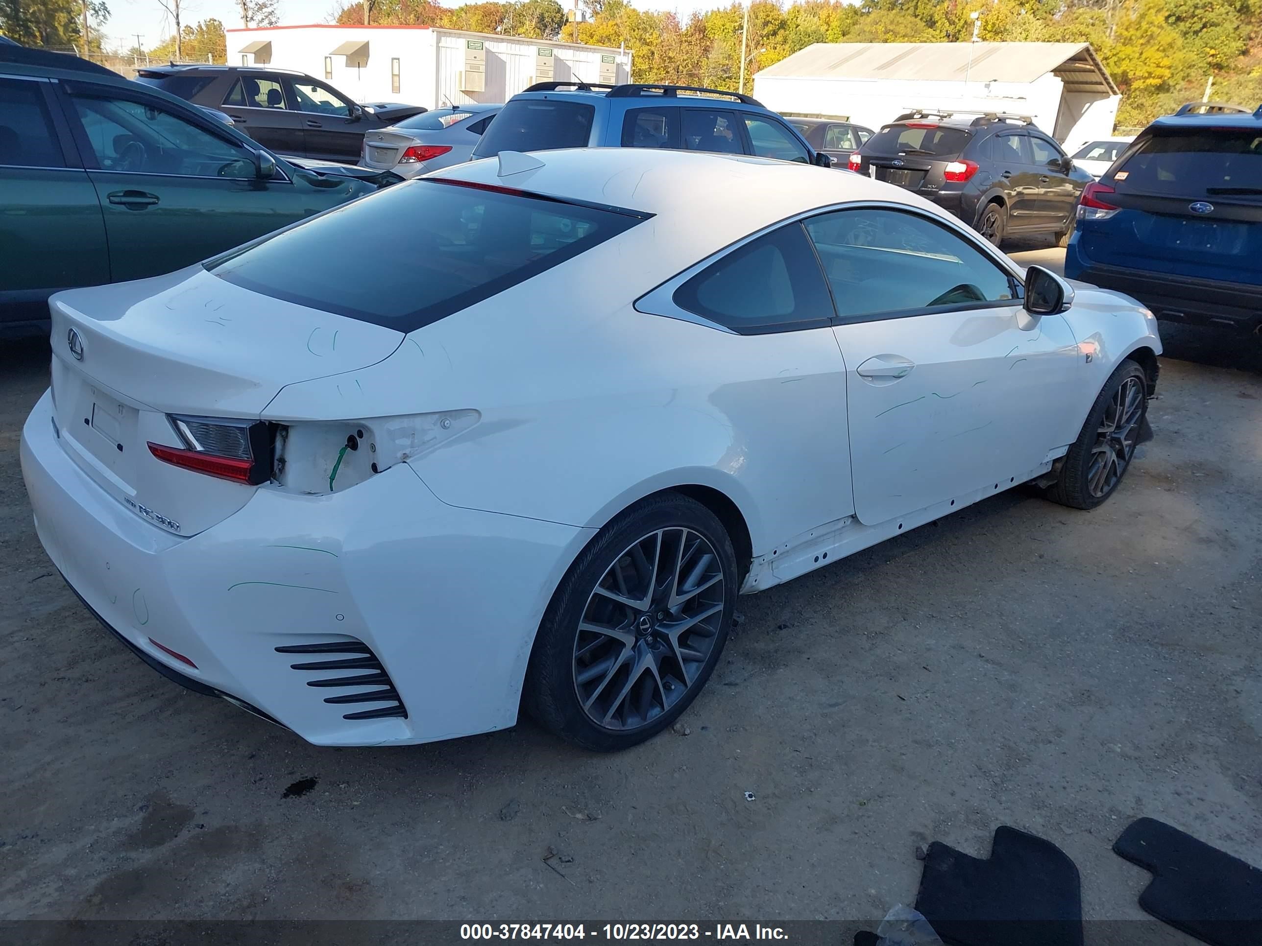 2018 Lexus Rc Rc 300 vin: JTHS85BC5J5004201