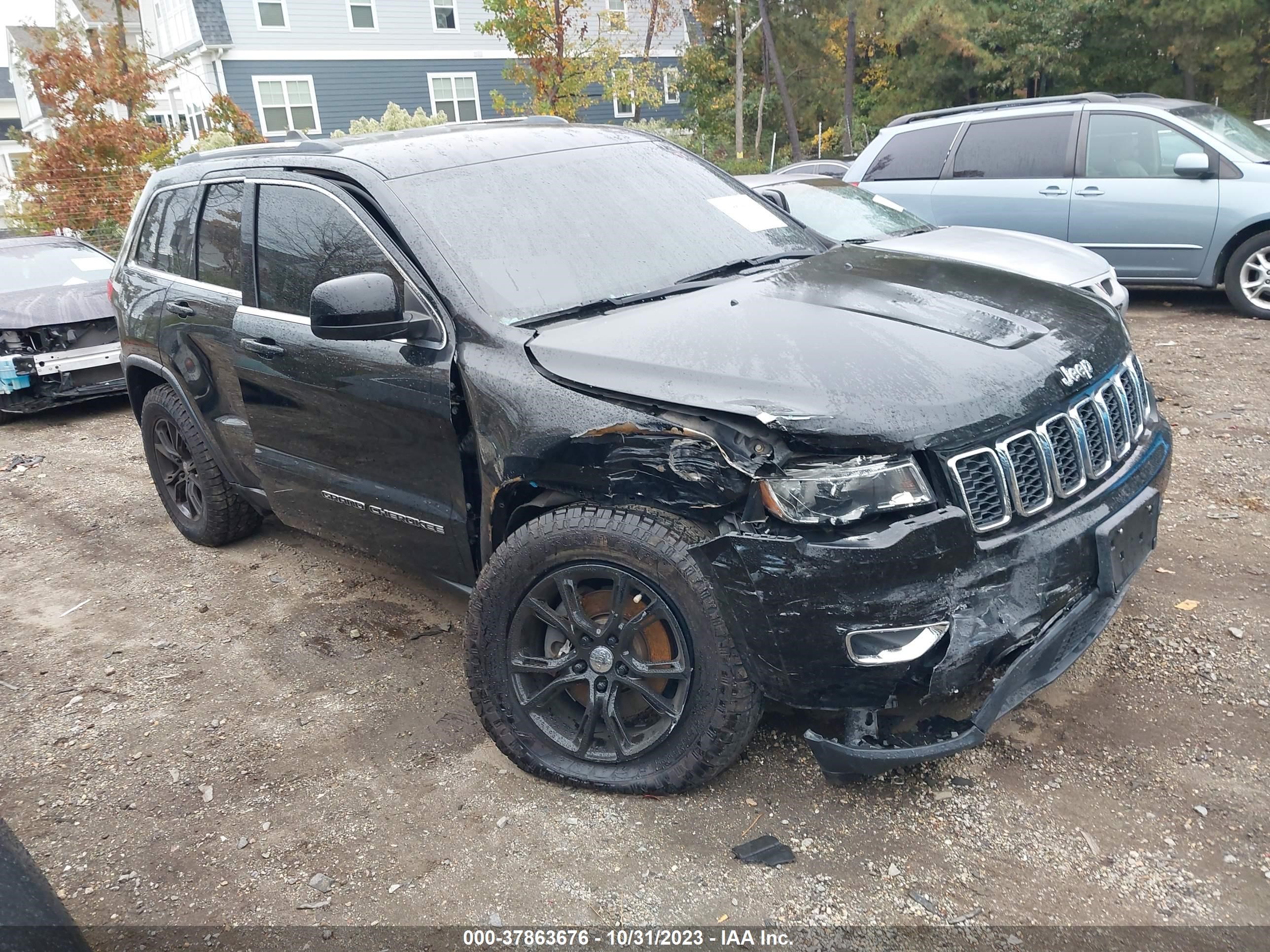 2017 Jeep Grand Cherokee Laredo vin: 1C4RJFAG1HC683873