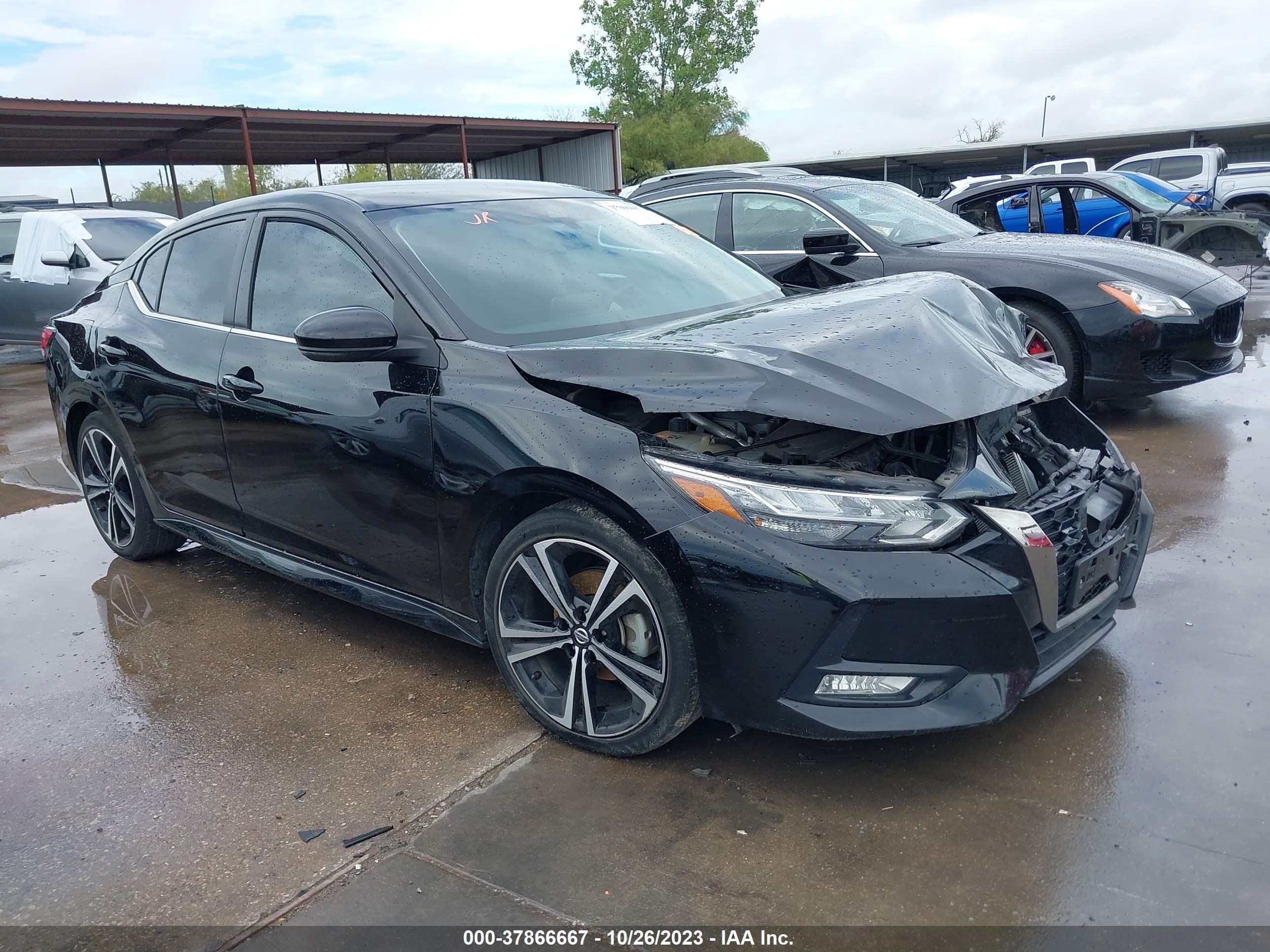 2021 Nissan Sentra Sr vin: 3N1AB8DV1MY267116