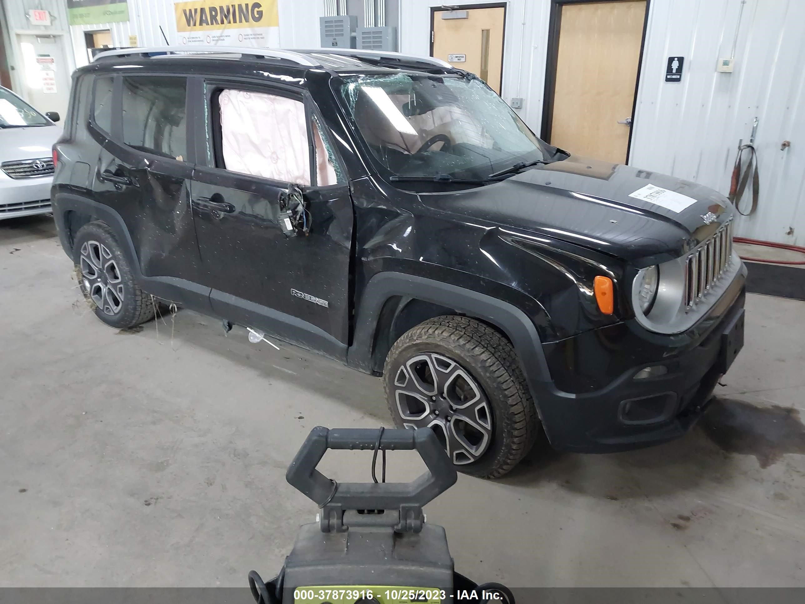 2017 Jeep Renegade Limited 4X4 vin: ZACCJBDB3HPG61898